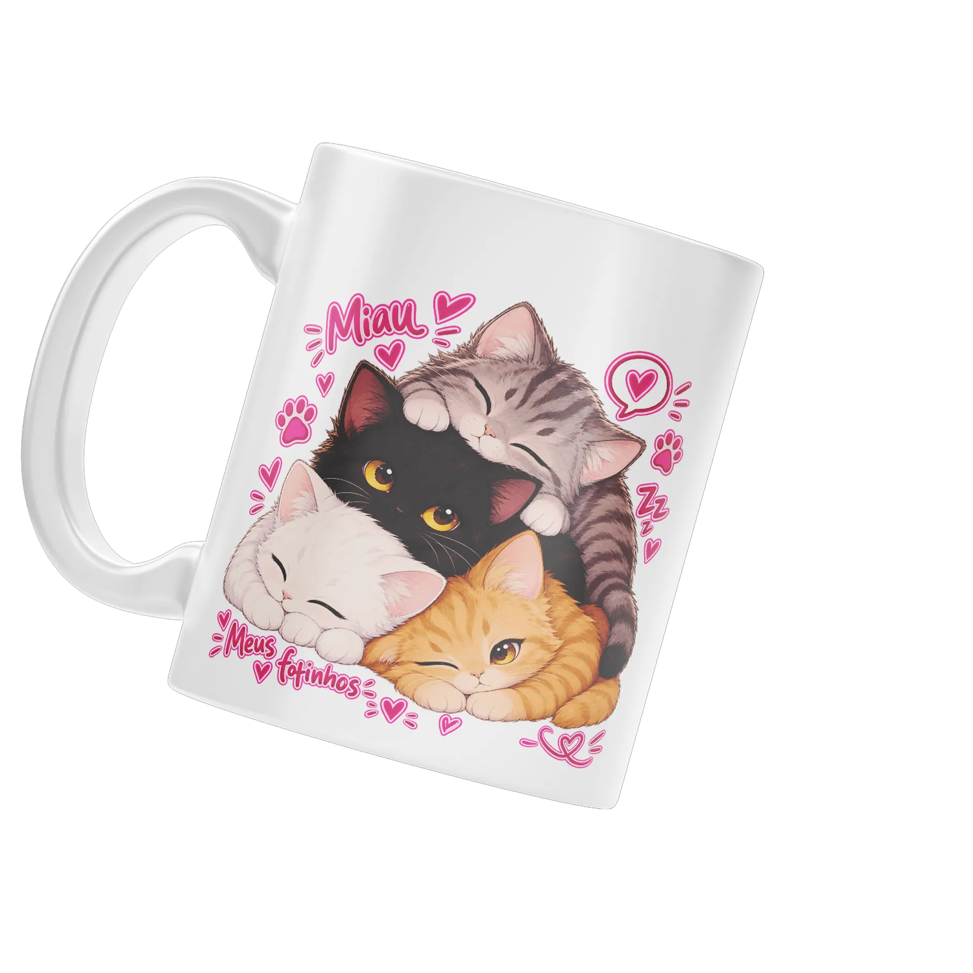 Caneca gatinhos - Imagem 1