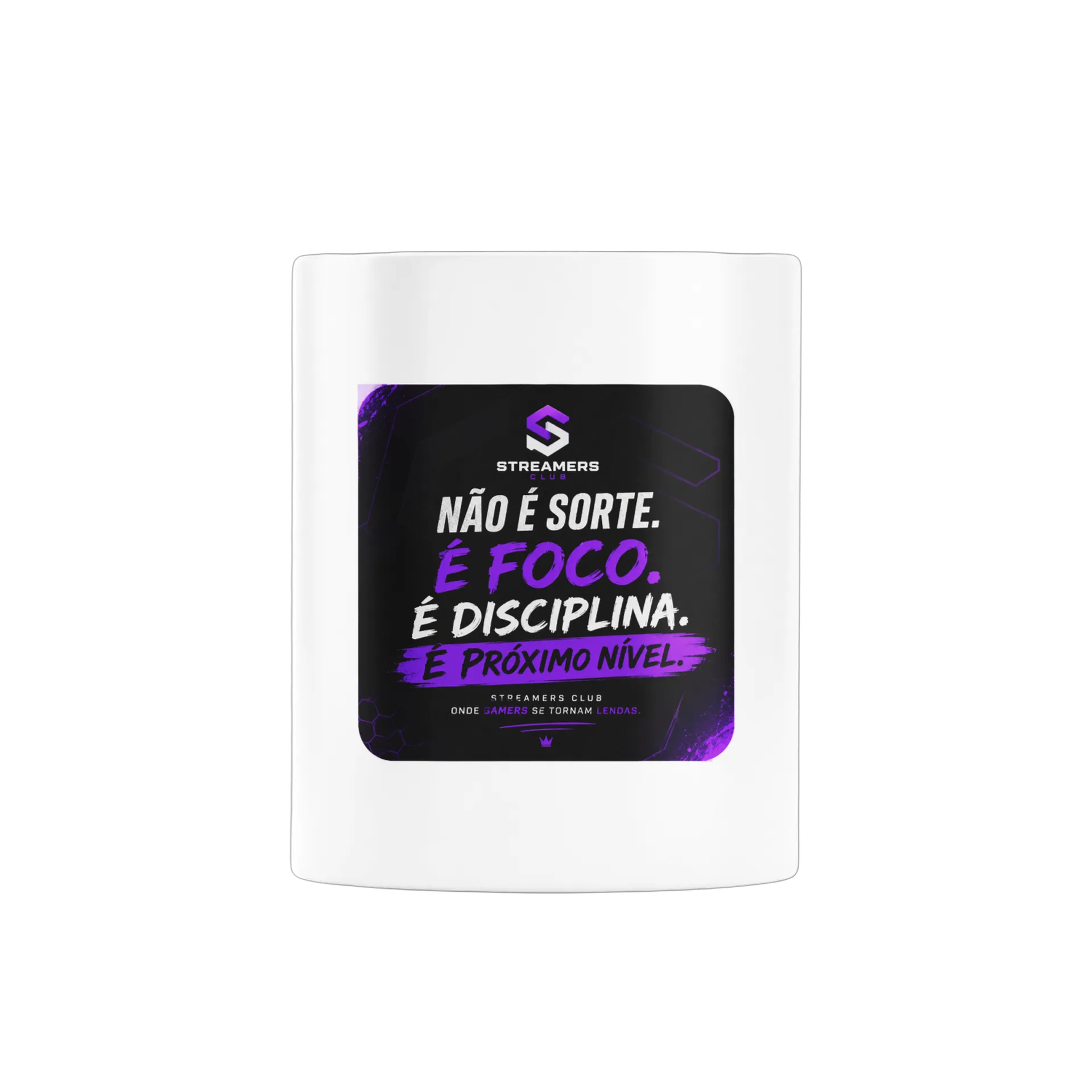 Caneca Porcelana Não é Sorte É Foco 325ml de Diva — imagem 2 de 4
