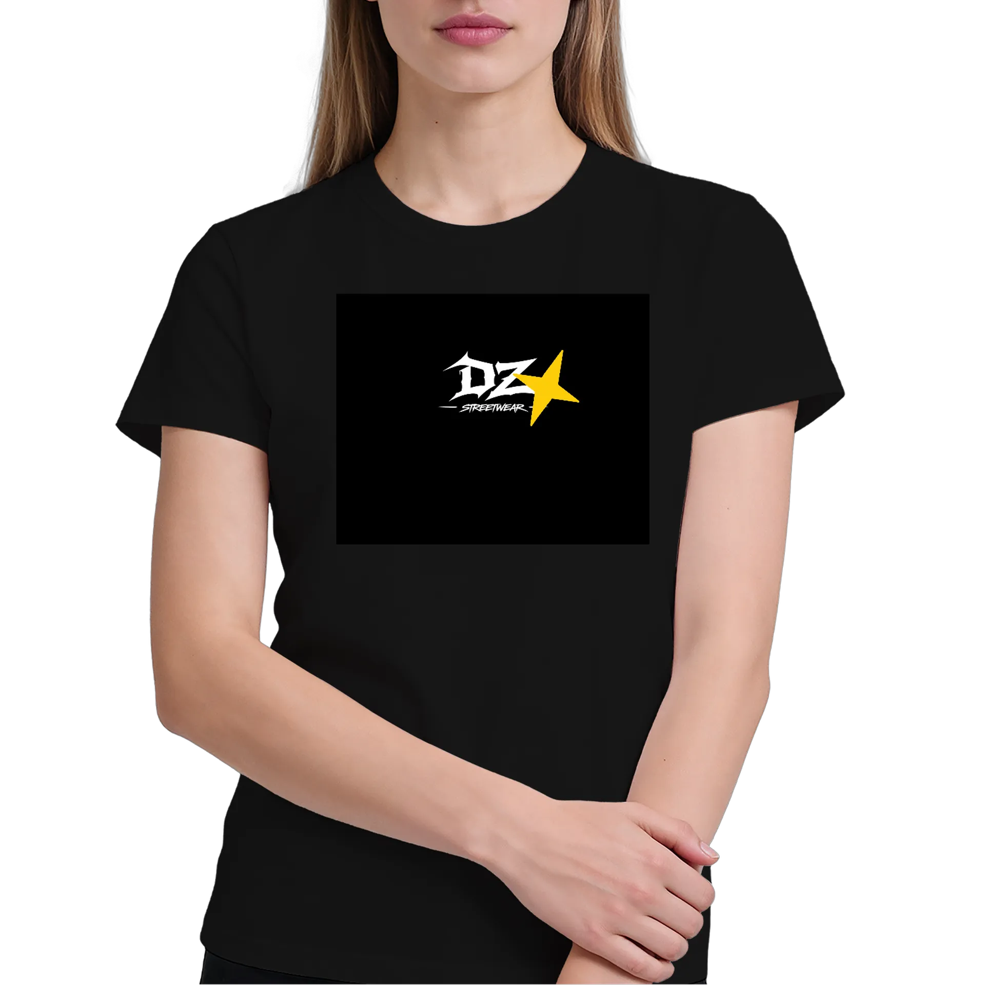 Camiseta Unminado Anjo Estátua Preto e Vermelho 100% Algodão - Imagem 3