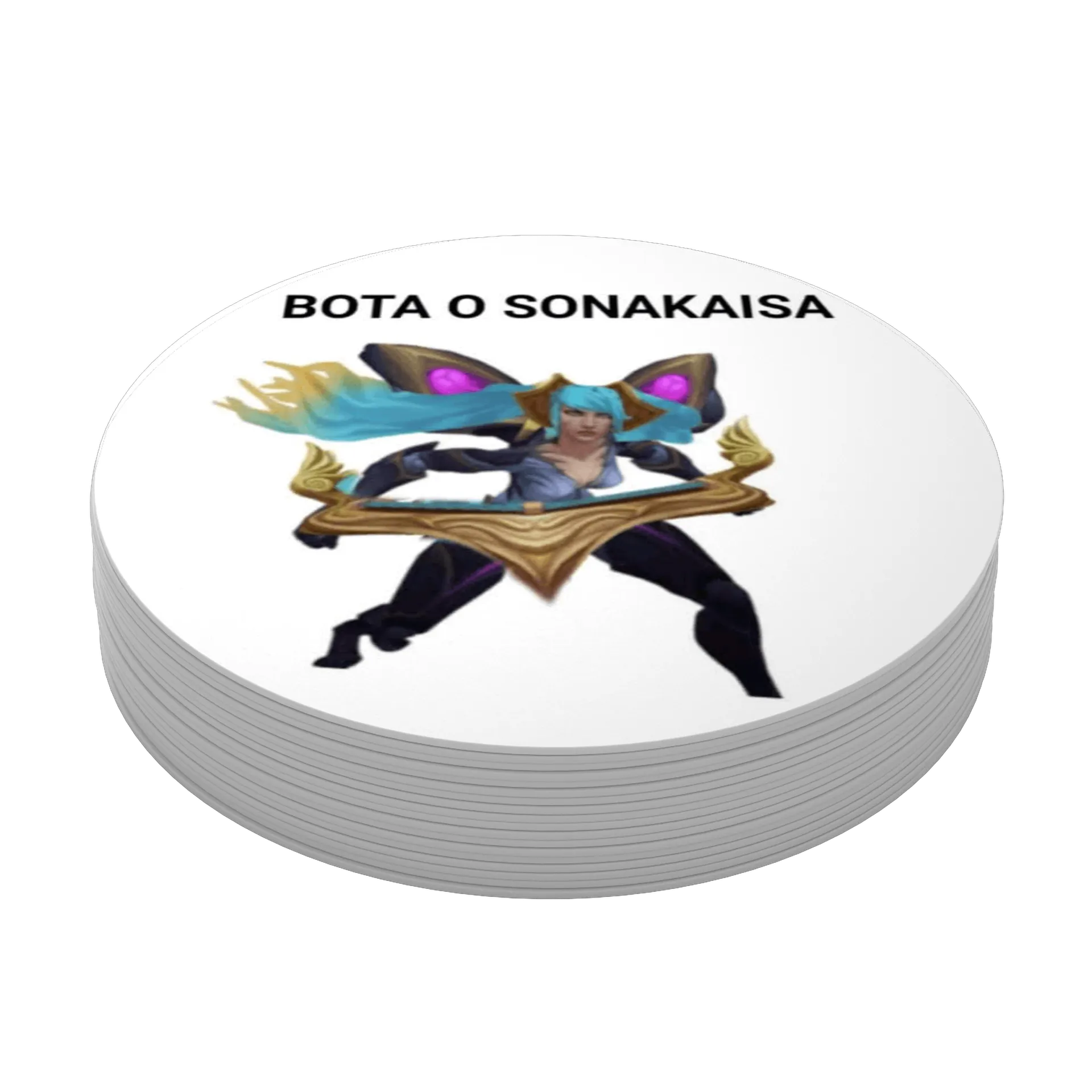 Porta-copos Meme Sonakaisa de SonaFofoqueira — imagem 3 de 3