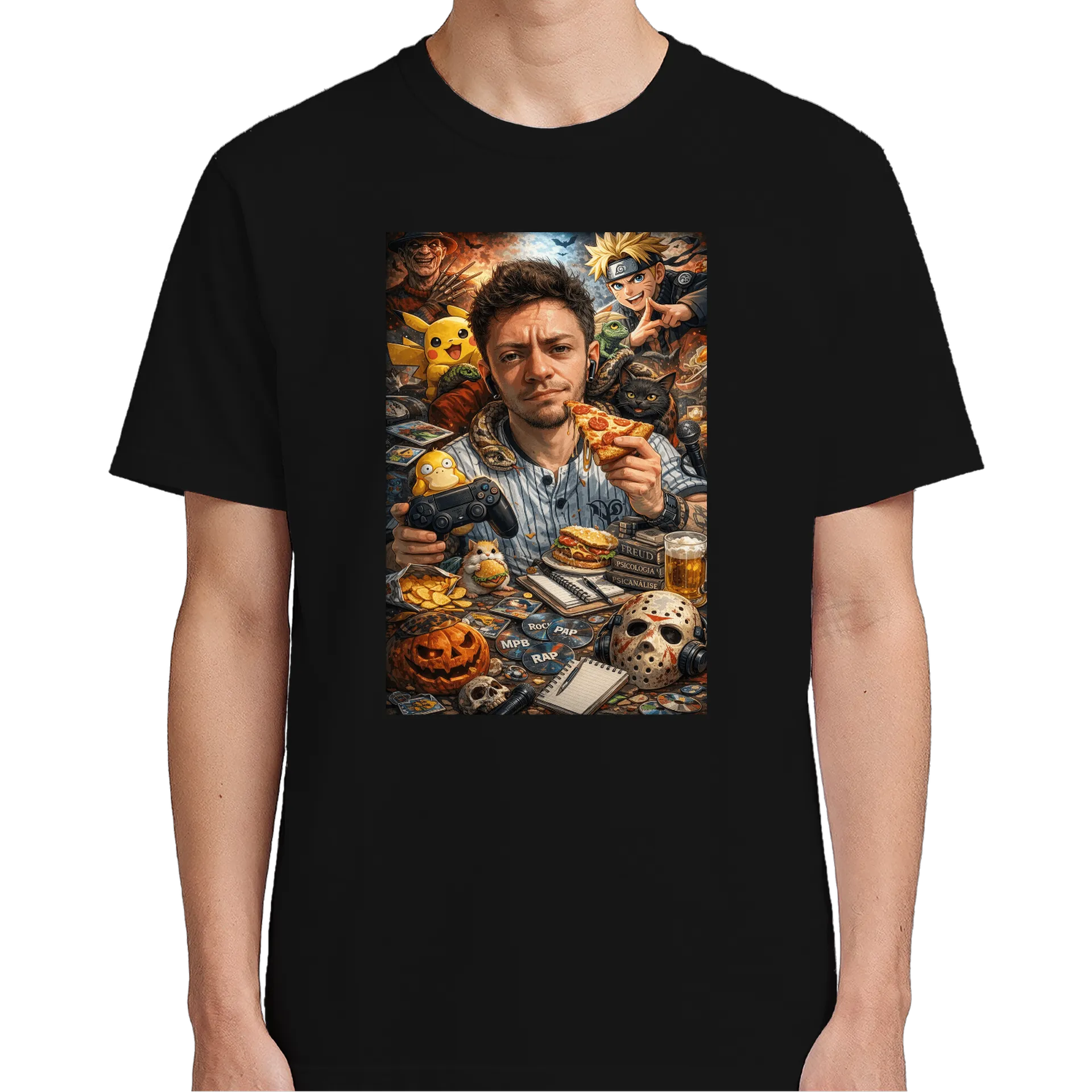 Camiseta Personalizada Estampa Criadores de Conteúdo 100% - Imagem 5