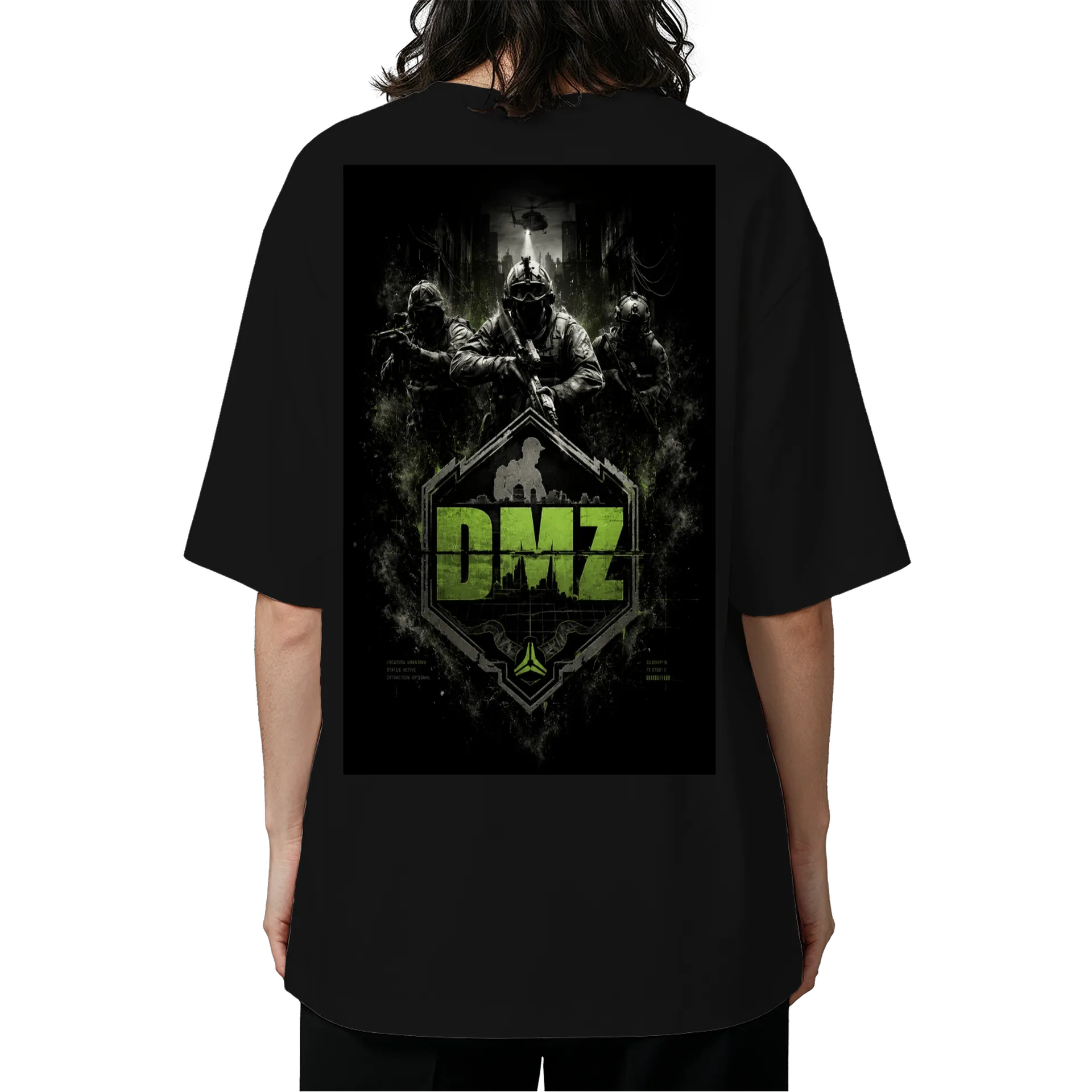 Camiseta Oversized DMZ MW2 - Imagem 5