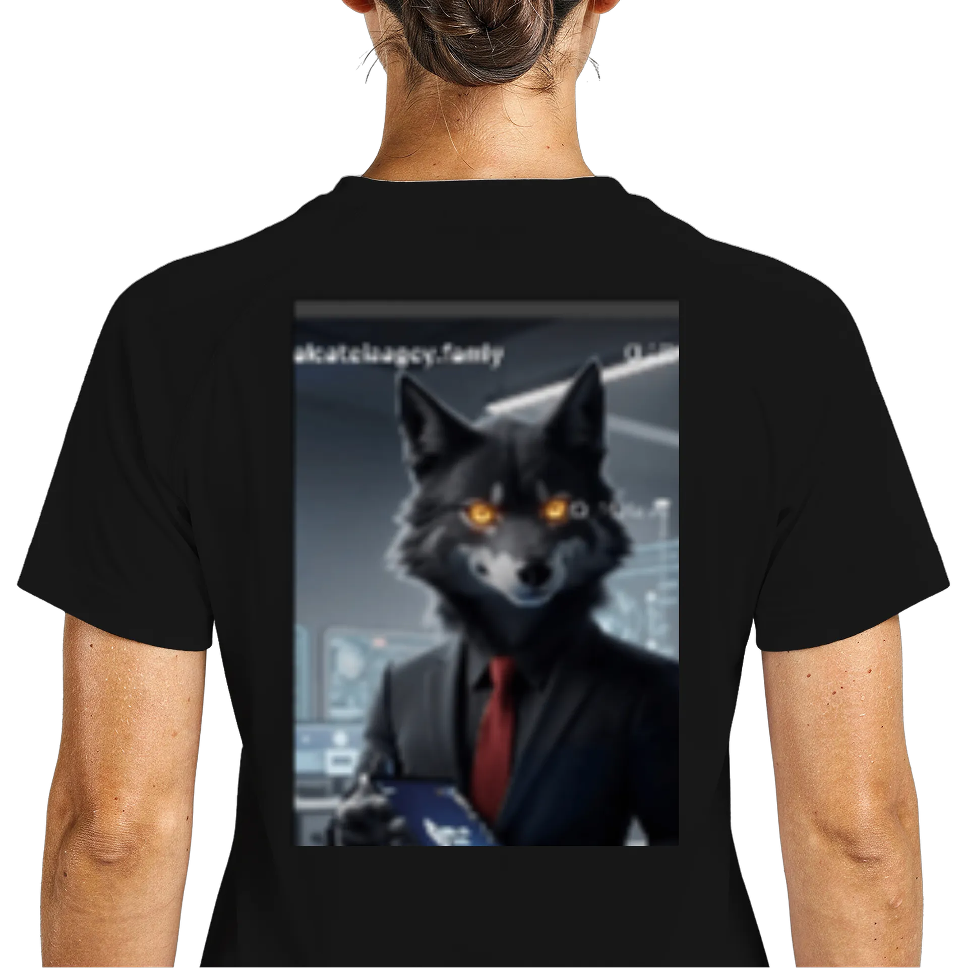 Camiseta DryFit GRUPO ALCATÉIA🐺🧿 /Líder Lobo Mau🐺🧿 - Imagem 5