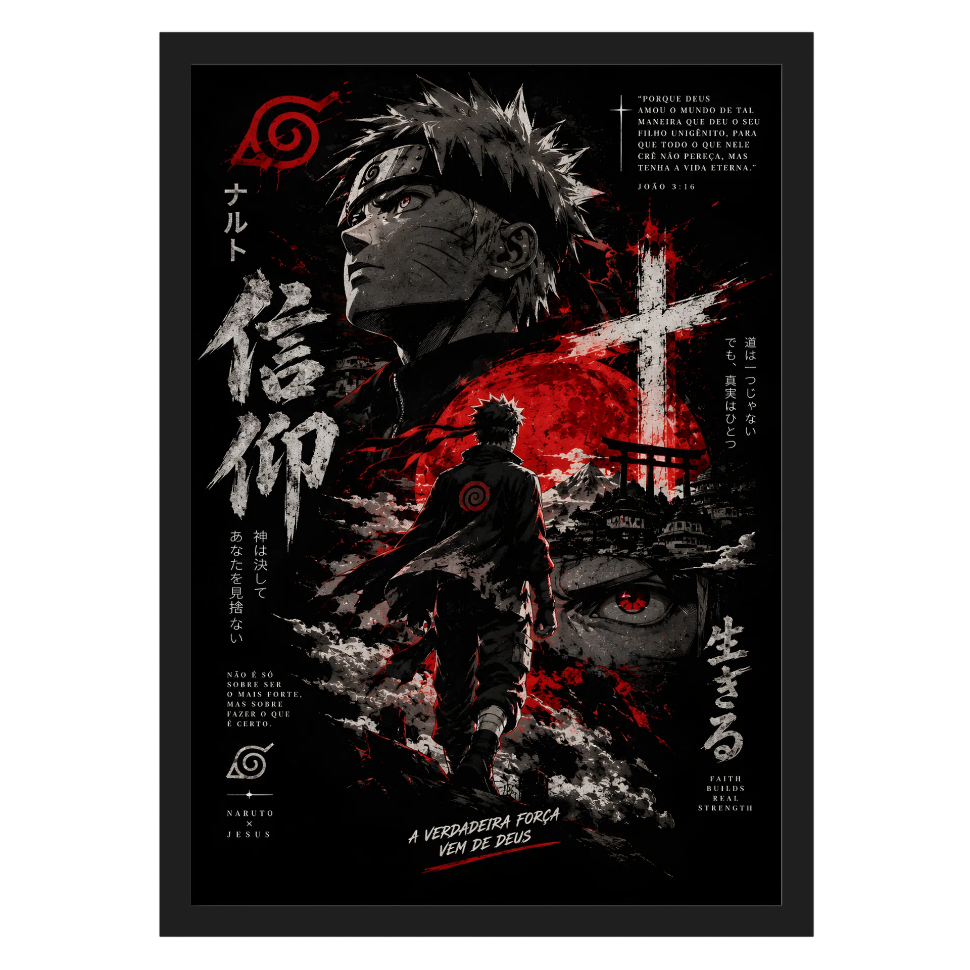 Quadro A3 personalizado Com Vidro de VasT-shirts — imagem 1 de 3