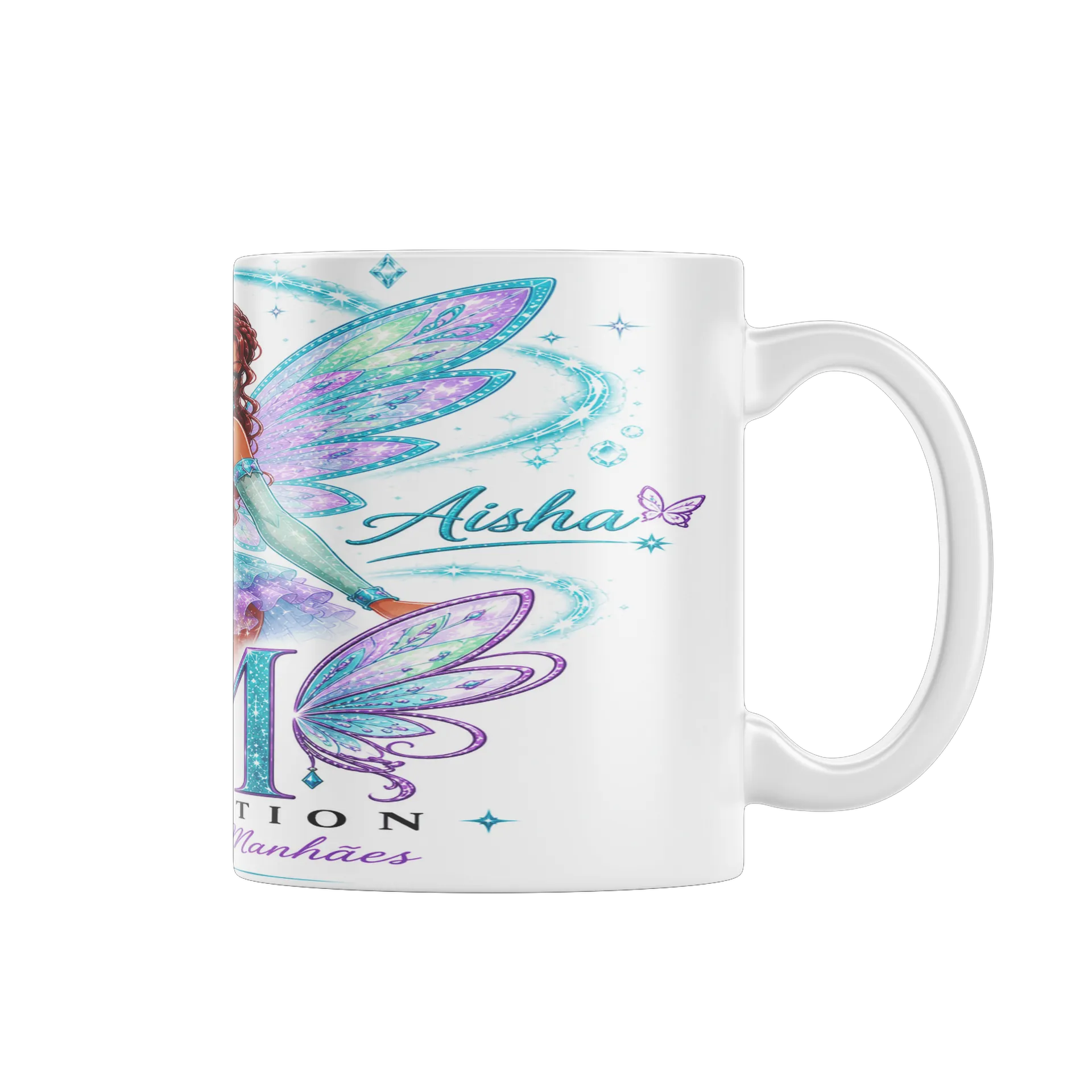 Caneca Iluminada Fada Aisha 325ml - Imagem 1