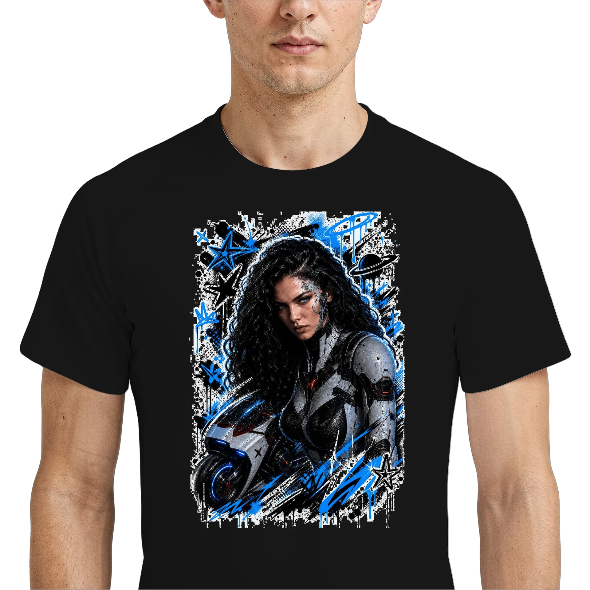 Camiseta Dry Fit Arte Streamers Estampa Personalizada 100% - Imagem 3