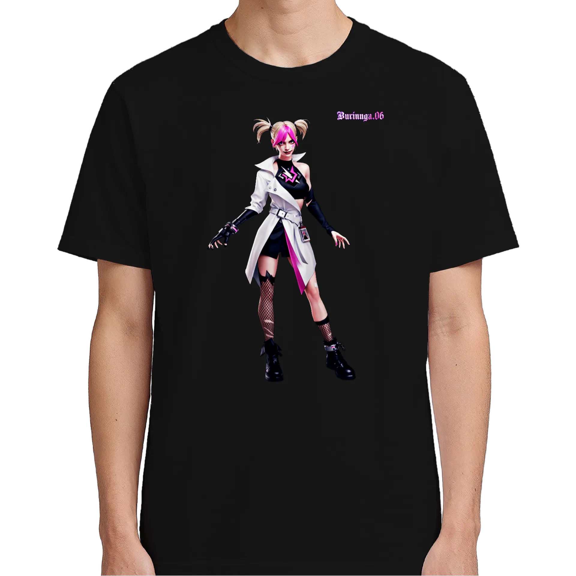 Camiseta personalizada FREE FIRE KASSIE - Imagem 5
