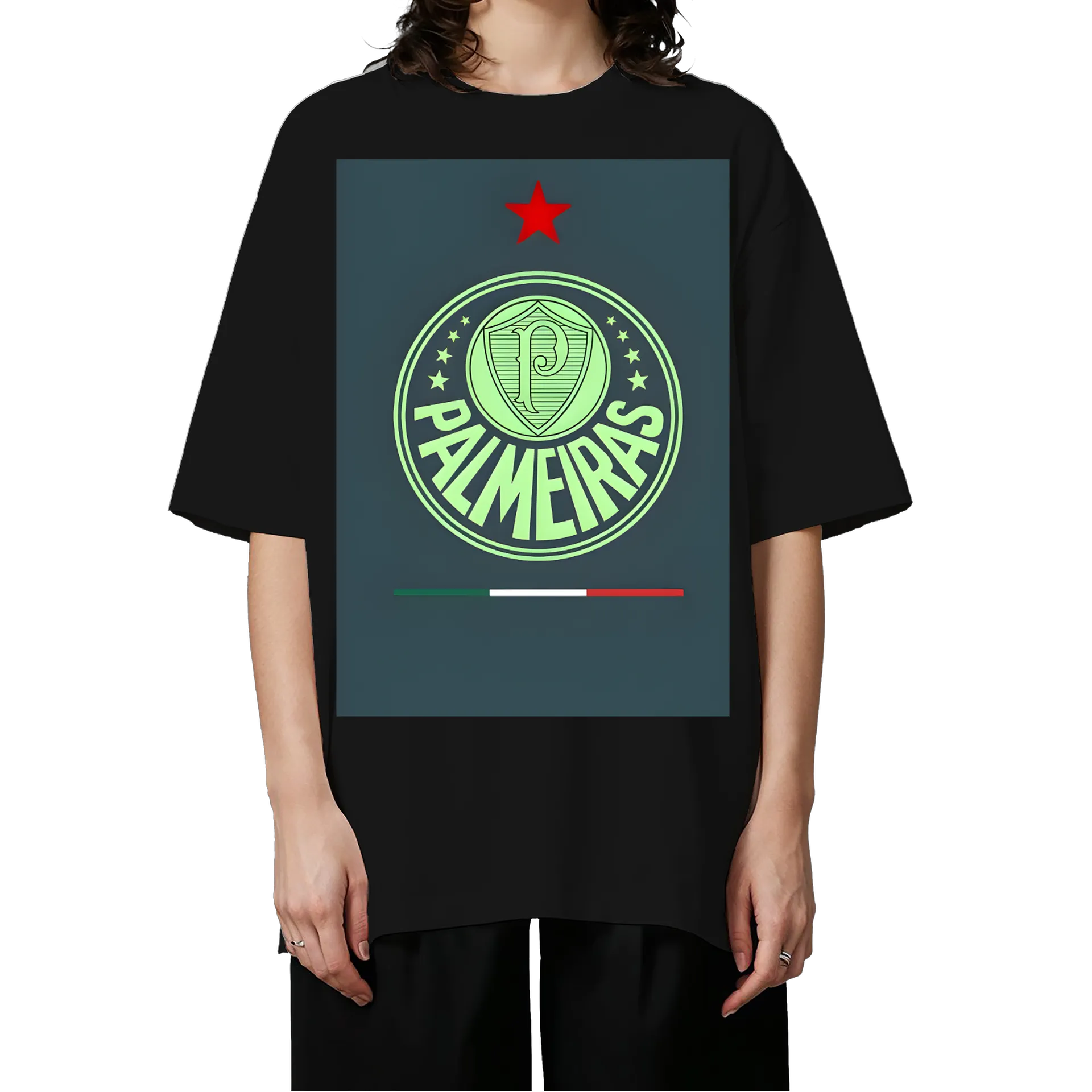 Camiseta Oversized Palmeiras - Imagem 3
