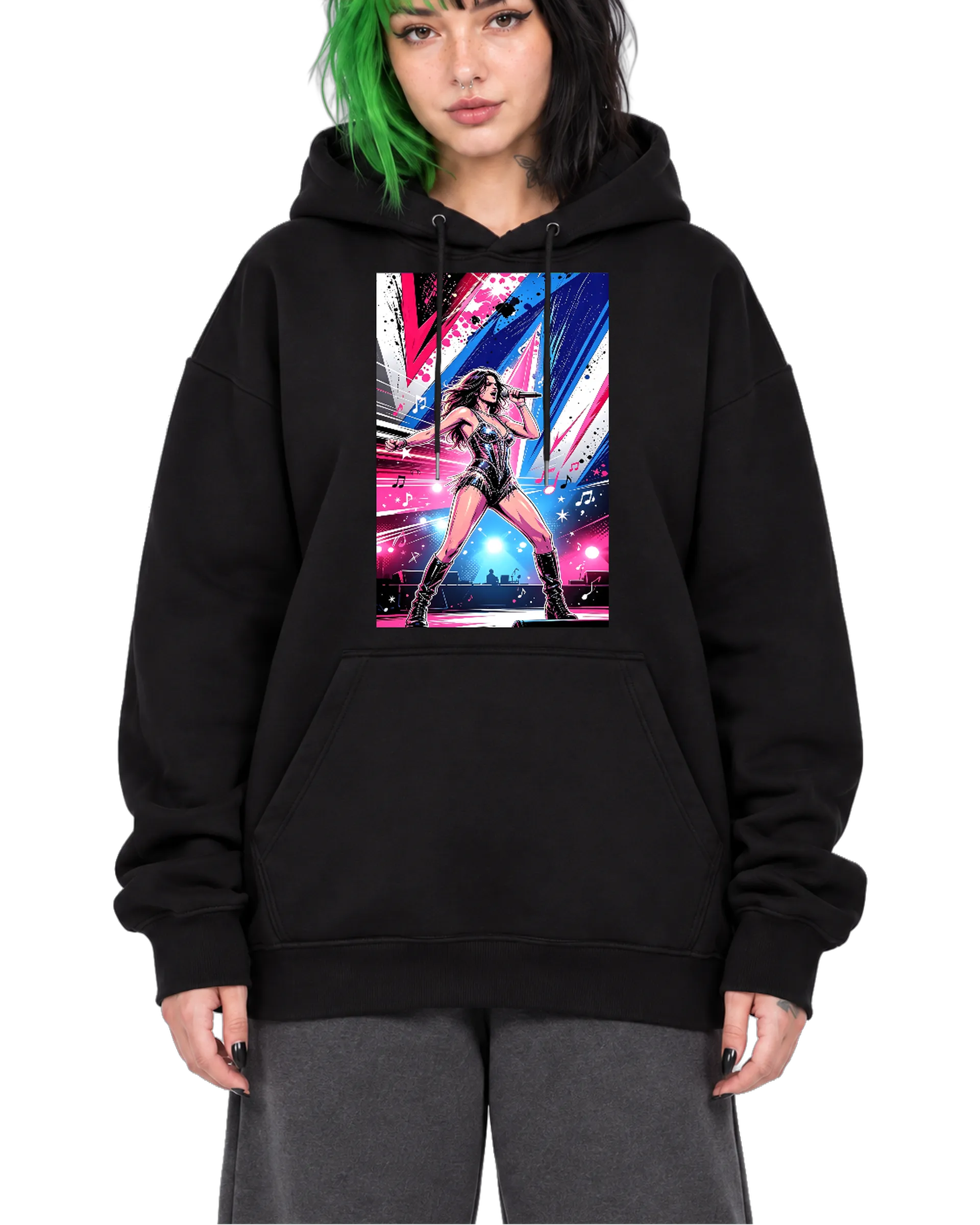 Blusa de moletom - Pop Star 🌟 - Imagem 1