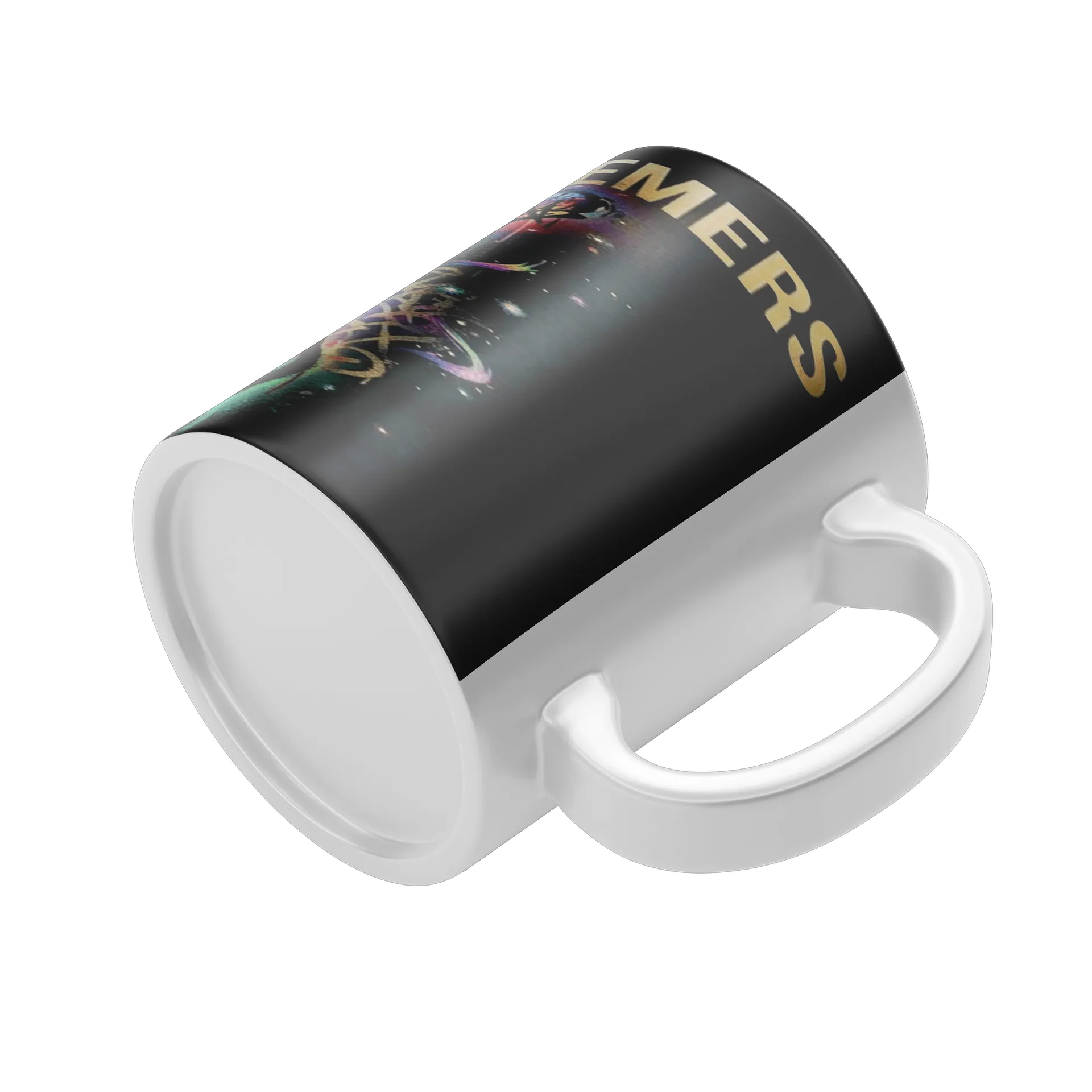 Caneca NAYCHRONSTREAMERS Arte Graffiti Espacial 325ml - Imagem 4
