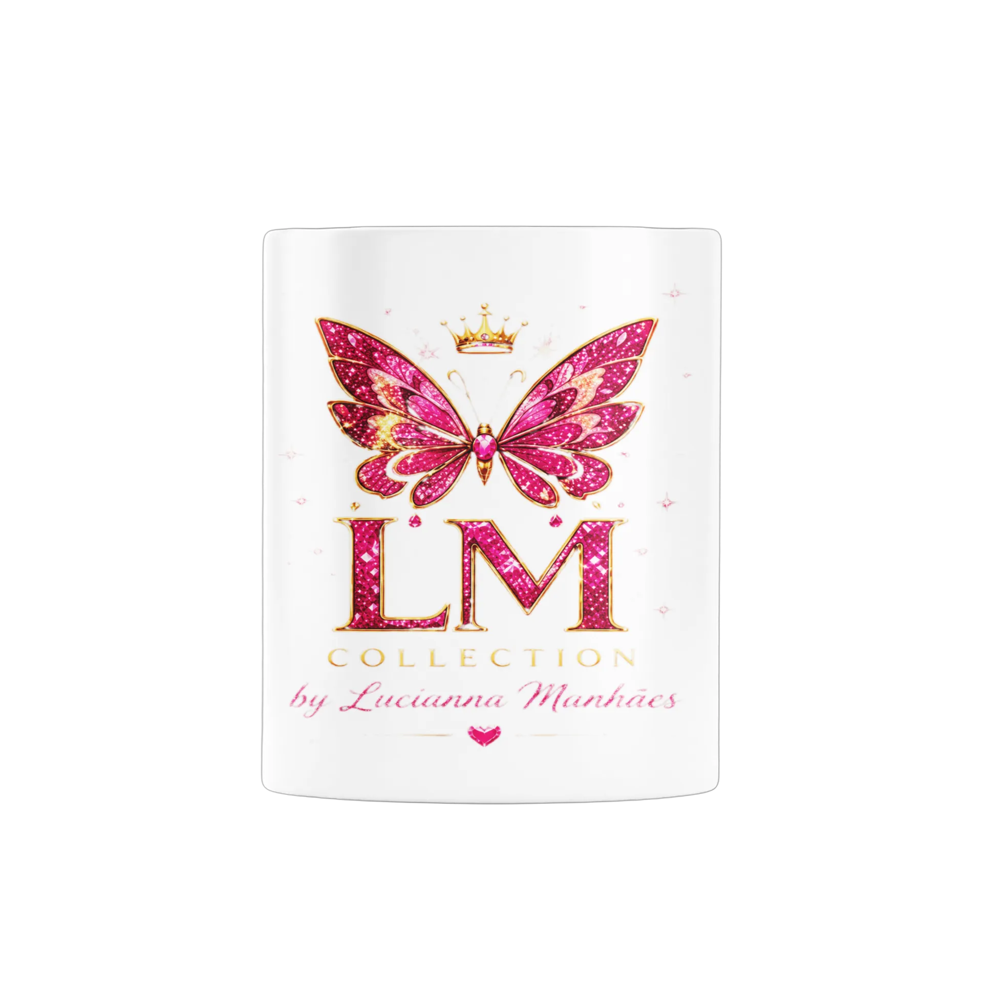 Caneca Personalizada Butterfly L M Collection 325ml - Imagem 3