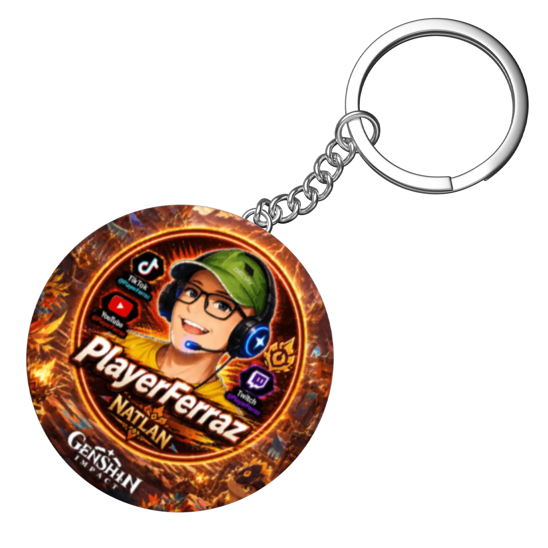 Chaveiro Natlan by PlayerFerraz - Imagem 4