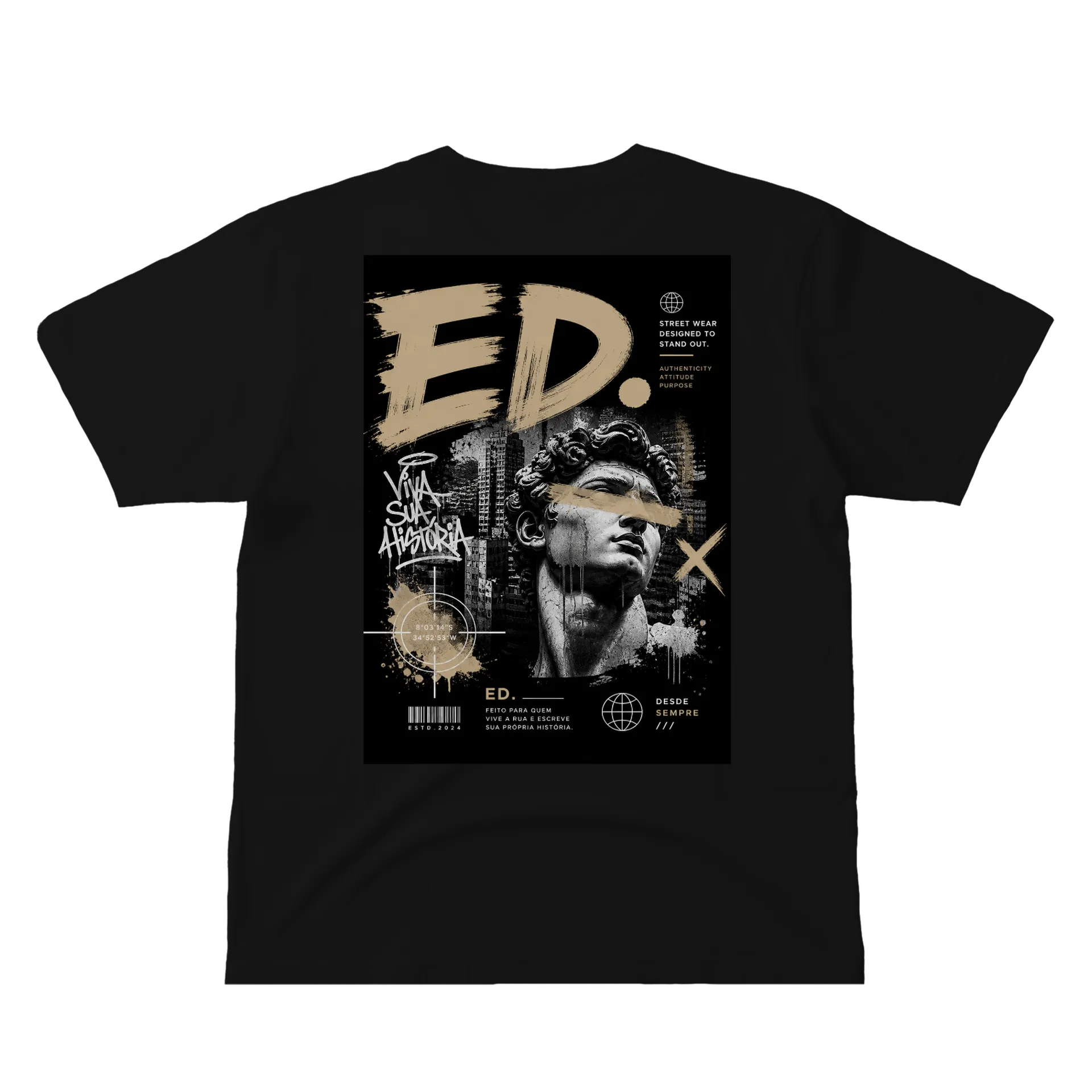 Camiseta Ed. Stilos de Edgard