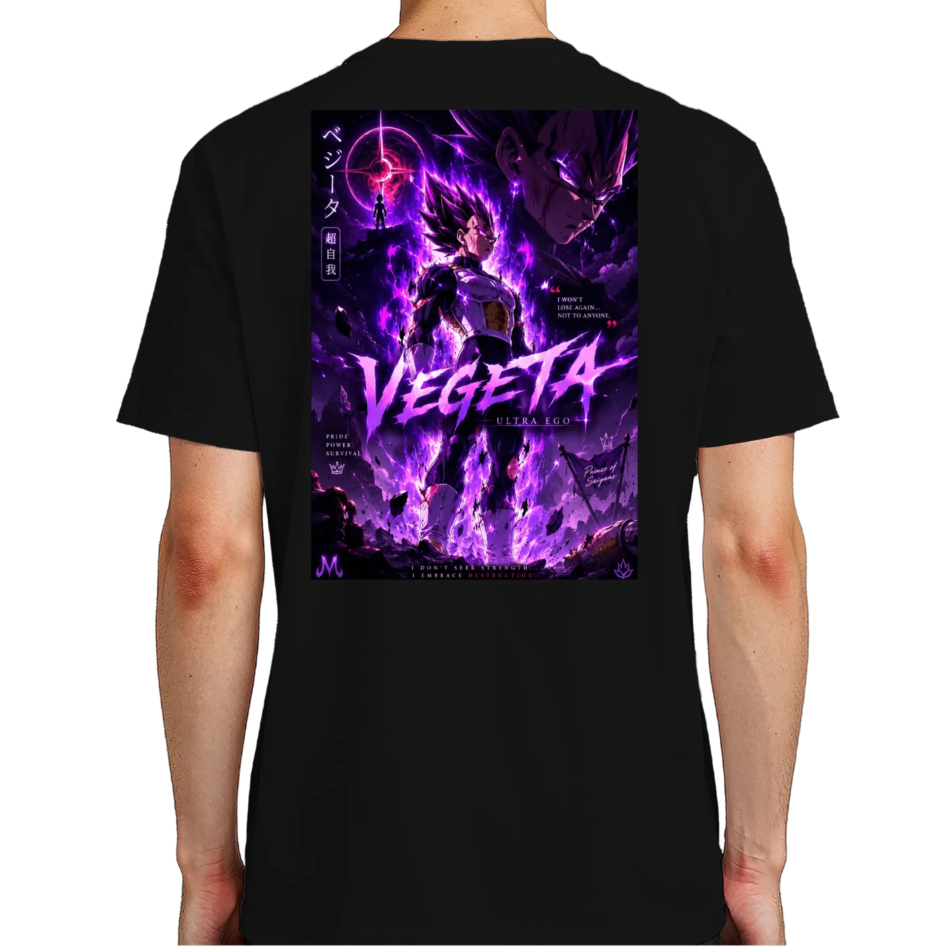 Camiseta RaCcon Vegeta de Raccon — imagem 6 de 6
