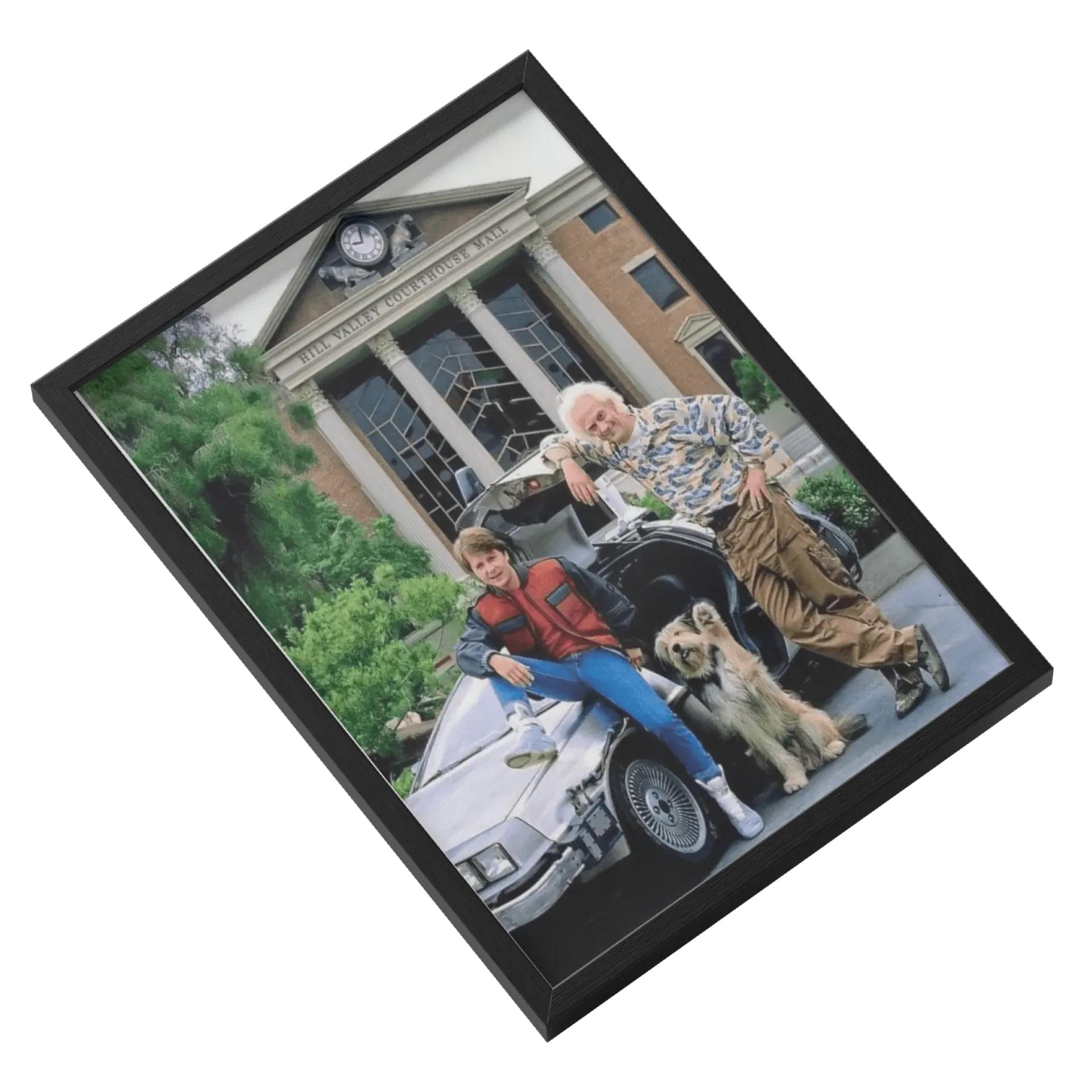 Quadro dos personagens do filme de volta para o futuro  - Imagem 2