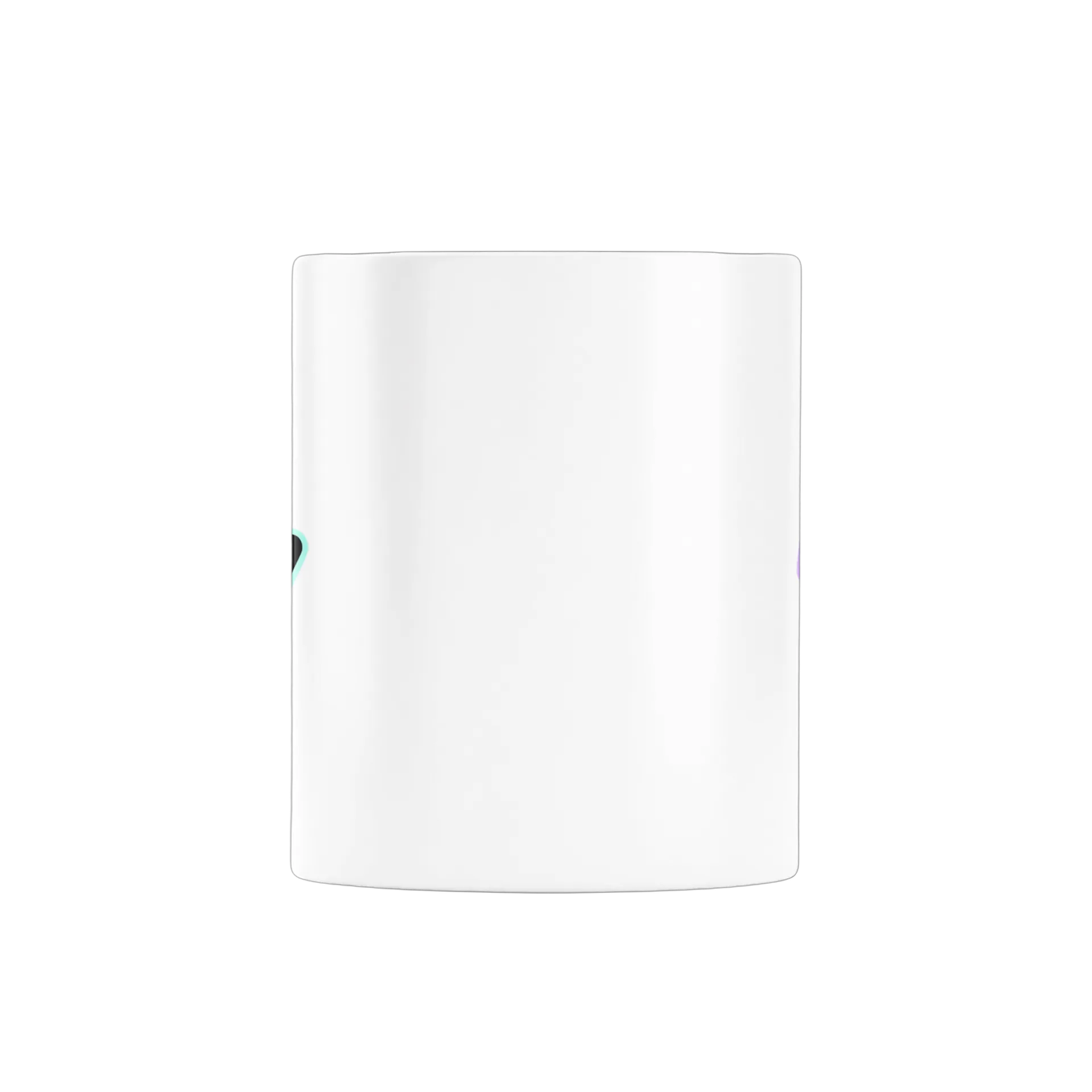 Caneca Logotipo Tipográfico Binho HubTV Colorido 325ml de Binho — imagem 2 de 4
