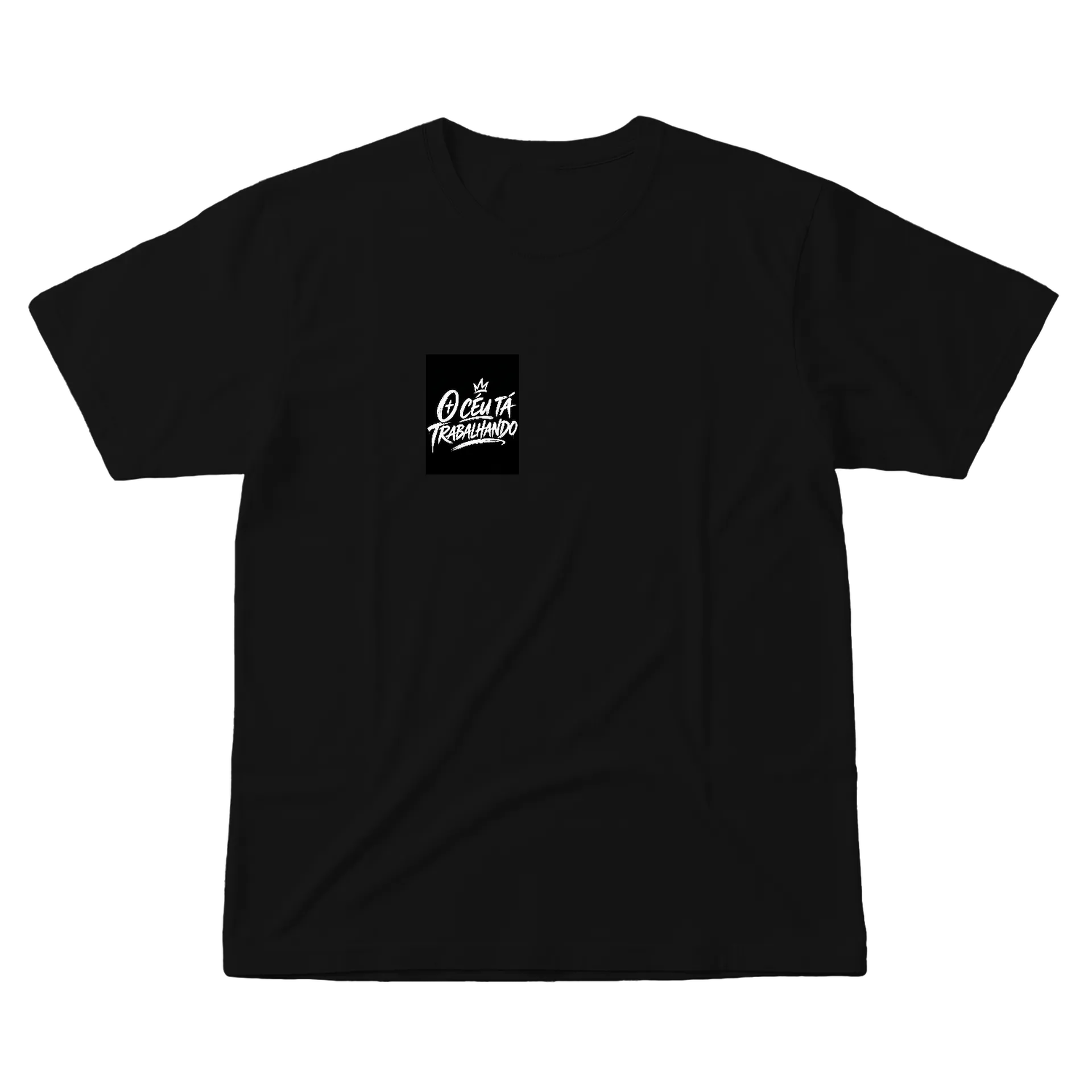 camiseta o céu tá trabalhando - Imagem 1