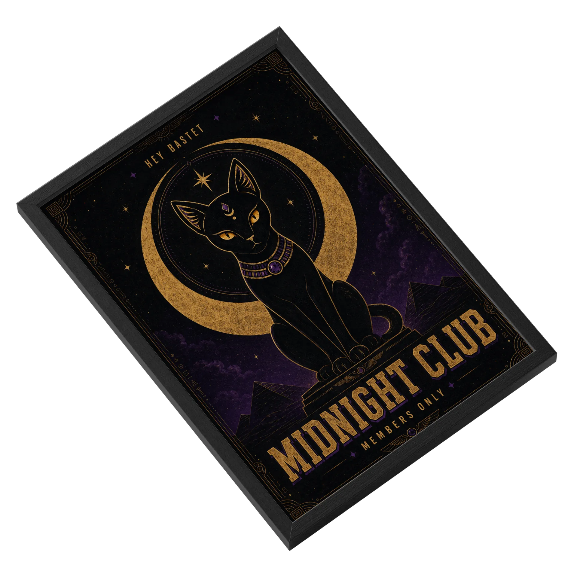 Quadro Bastet Midnight Club - Imagem 2