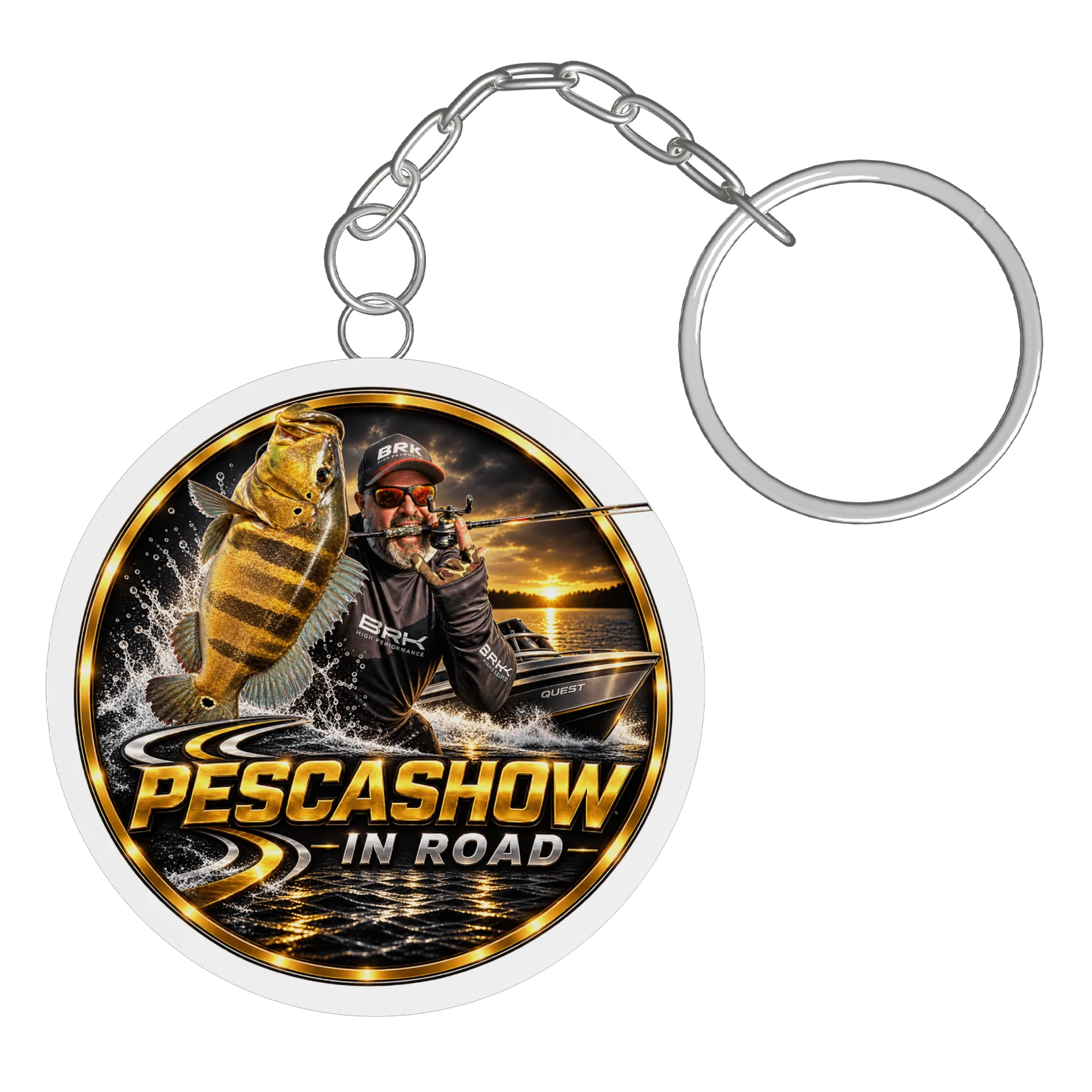 Chaveiro personalizado de LojinhadoPescashow  — imagem 2 de 3