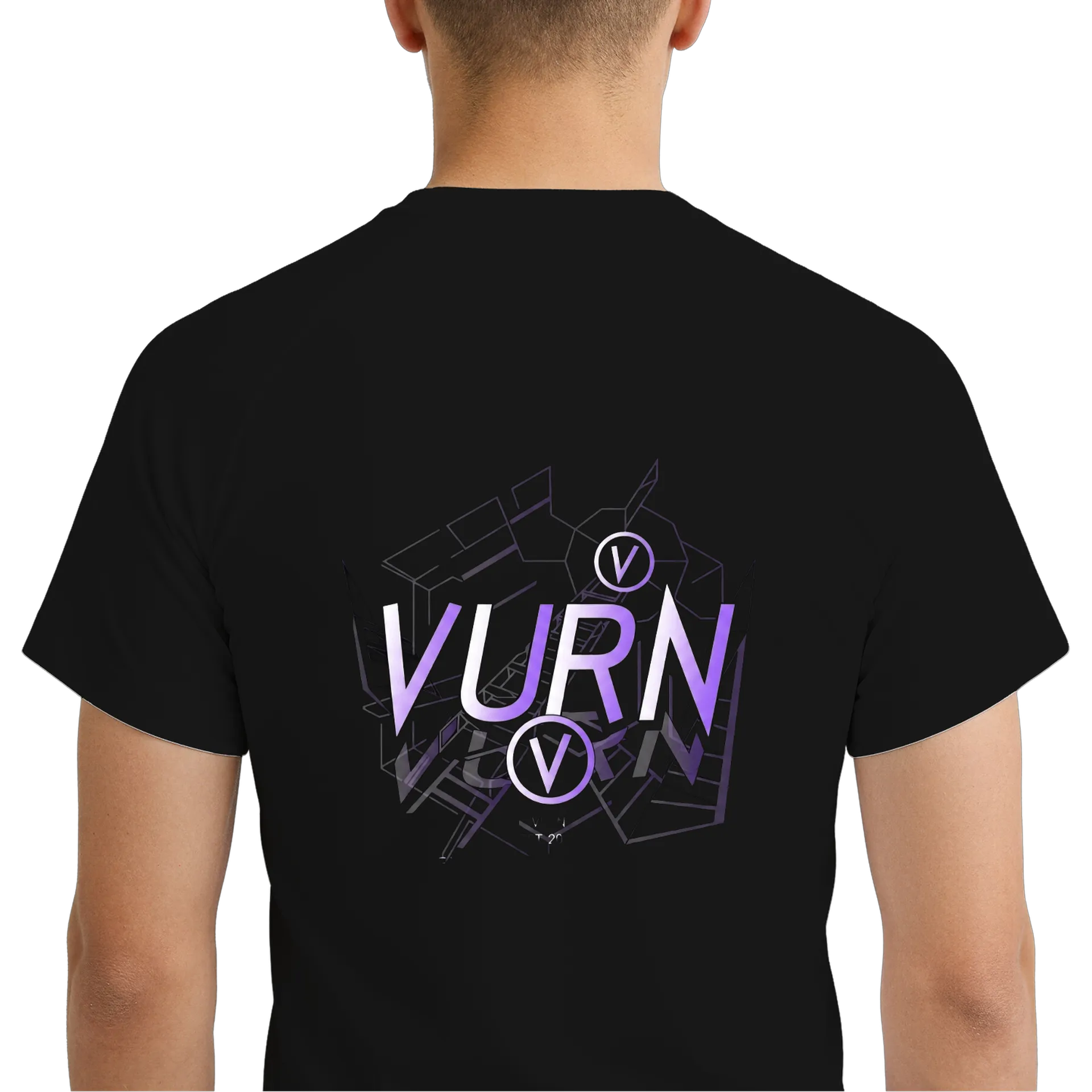 Camiseta Dry Fit Estampa VURN Tipográfica 100% Polyester - Imagem 6