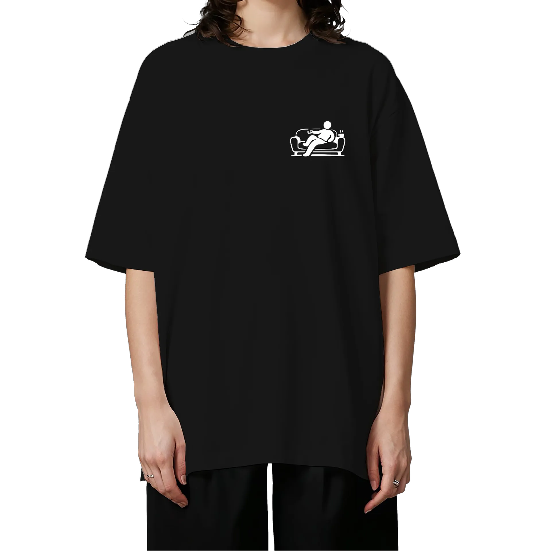 Camiseta Oversized Solteiro Sabor Casado - Imagem 3