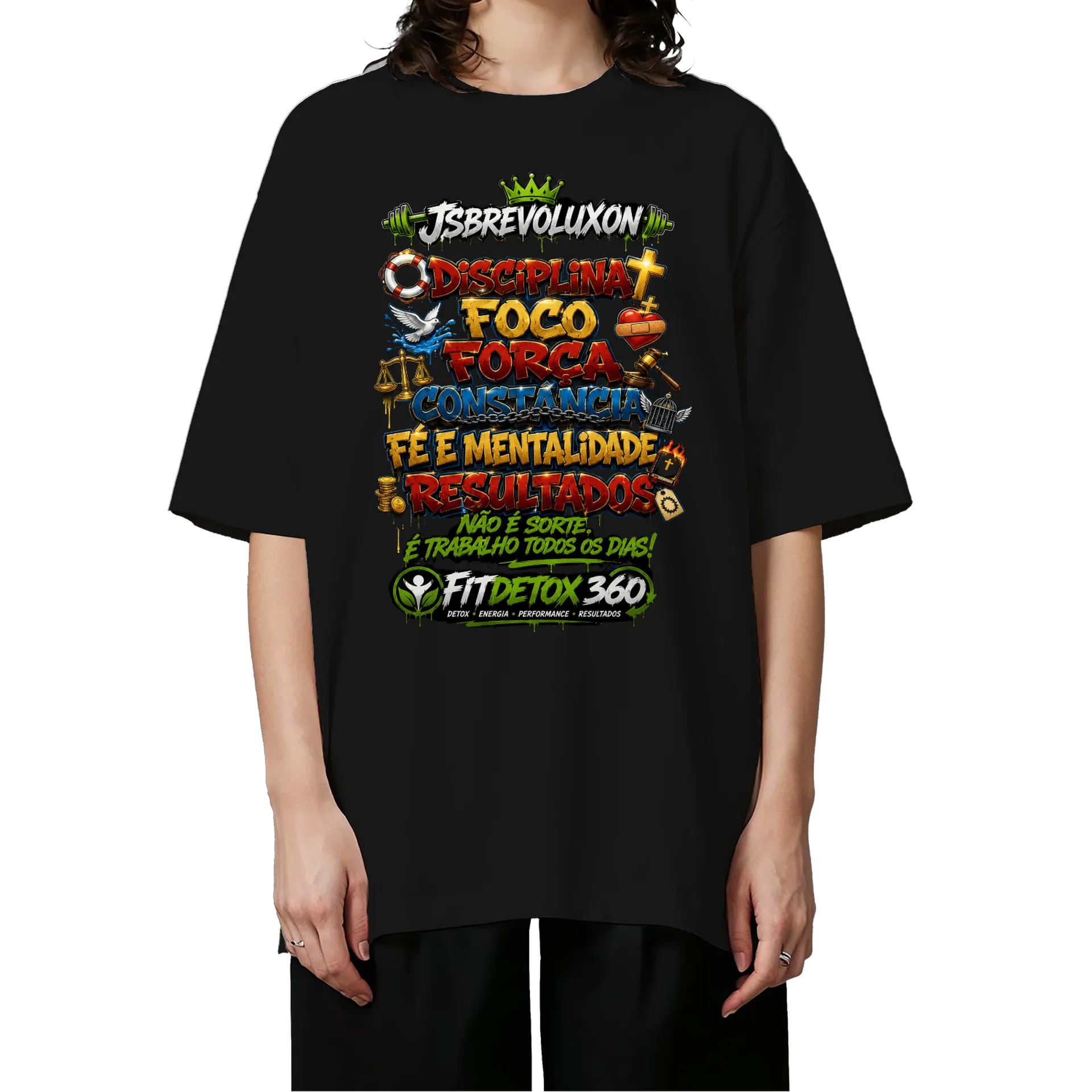 Camiseta Oversized JSB Prime Fit - Imagem 3