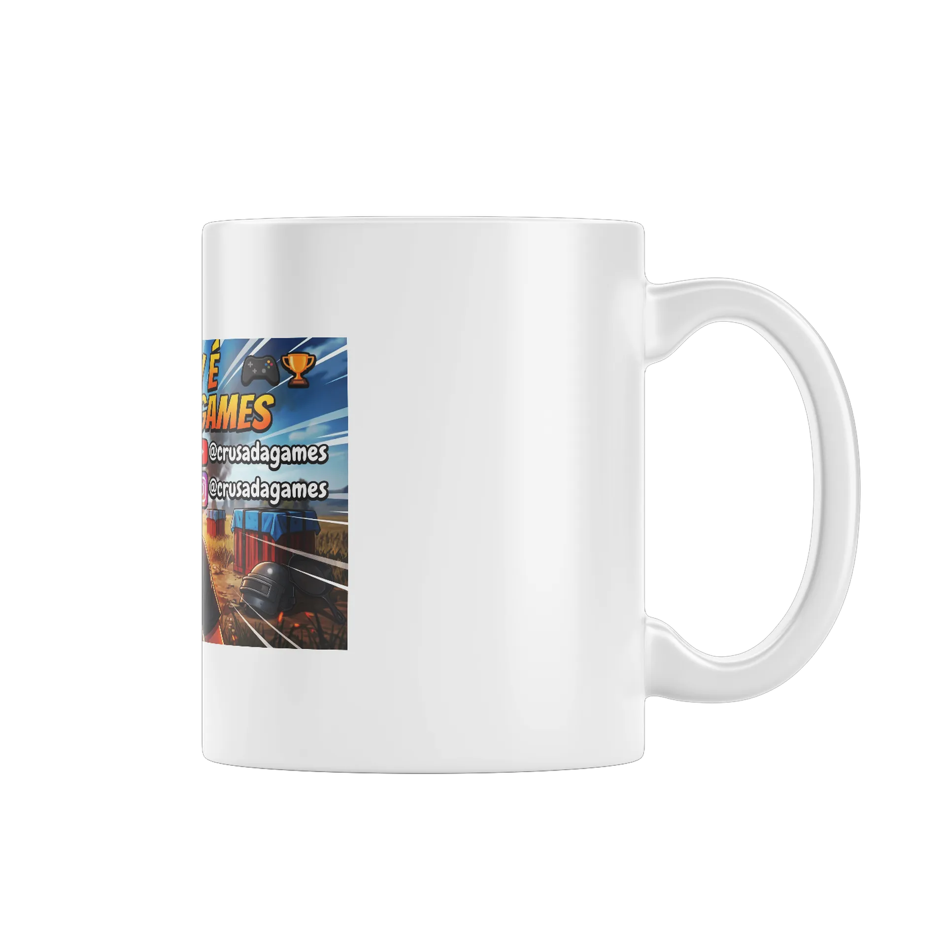 Caneca Cartoon Gamer com Crusadagam es 325ml de Crusadagames  — imagem 1 de 4