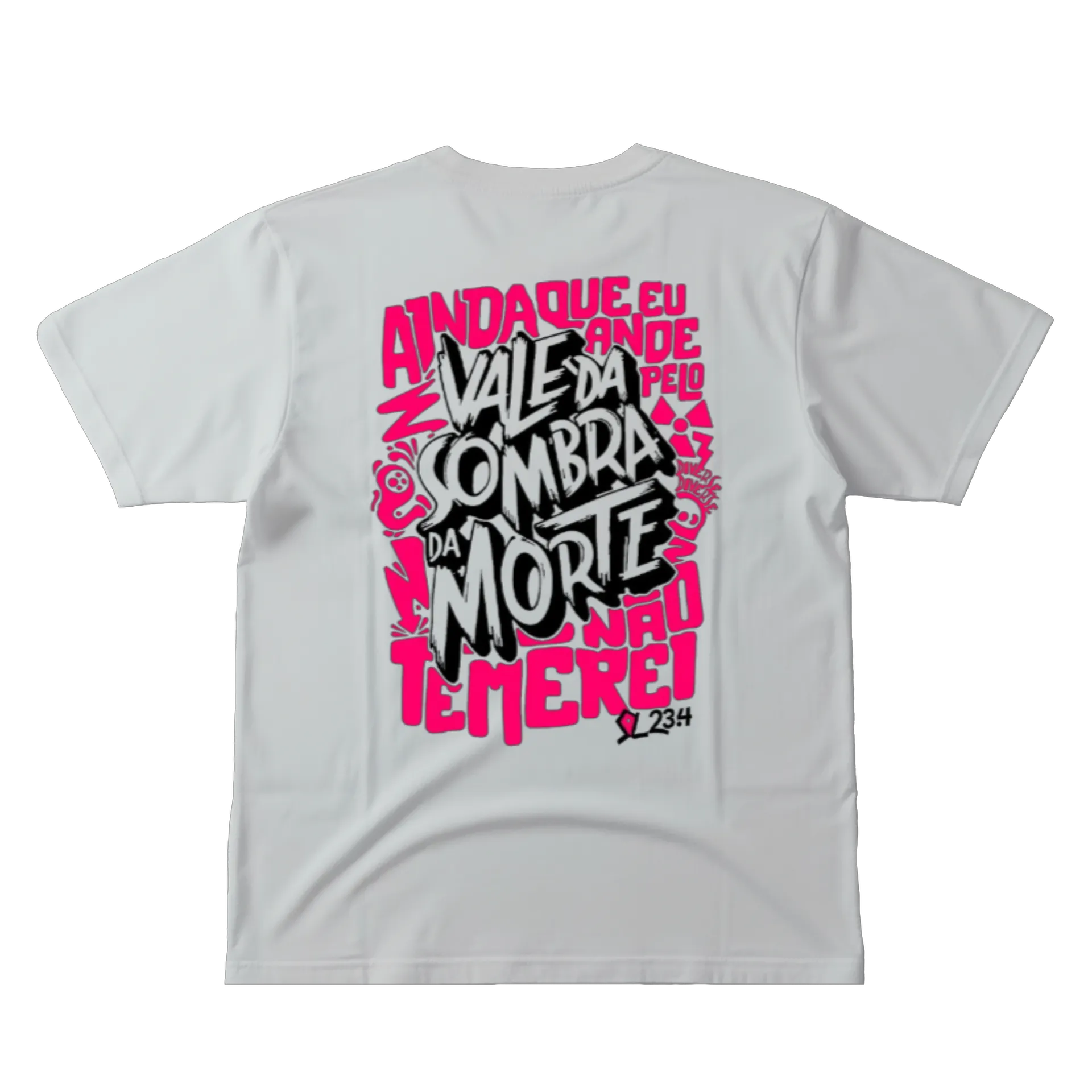 Camiseta Estampa Religiosa 100% Algodão - Imagem 3