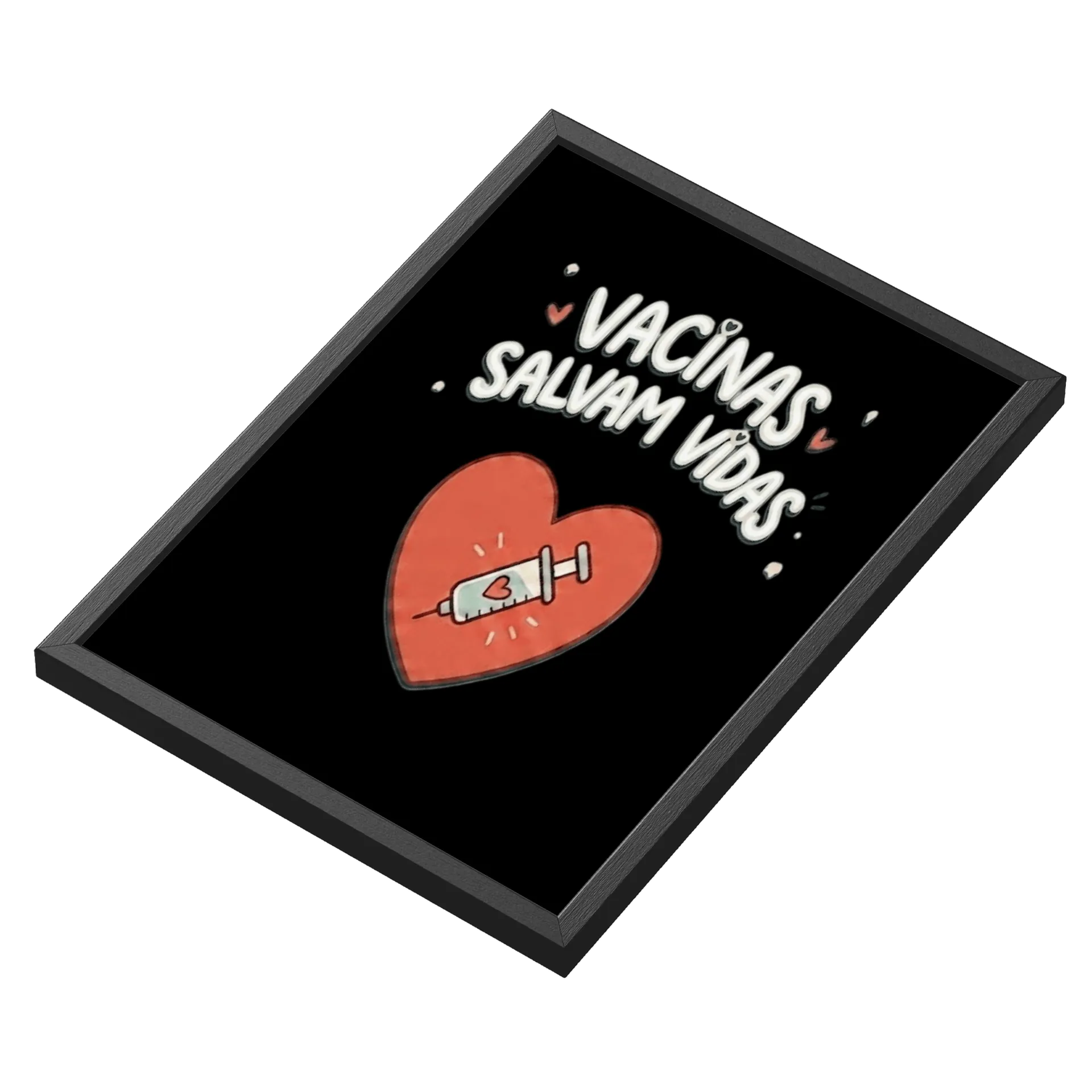 Quadro A3 personalizado vacina - Imagem 3