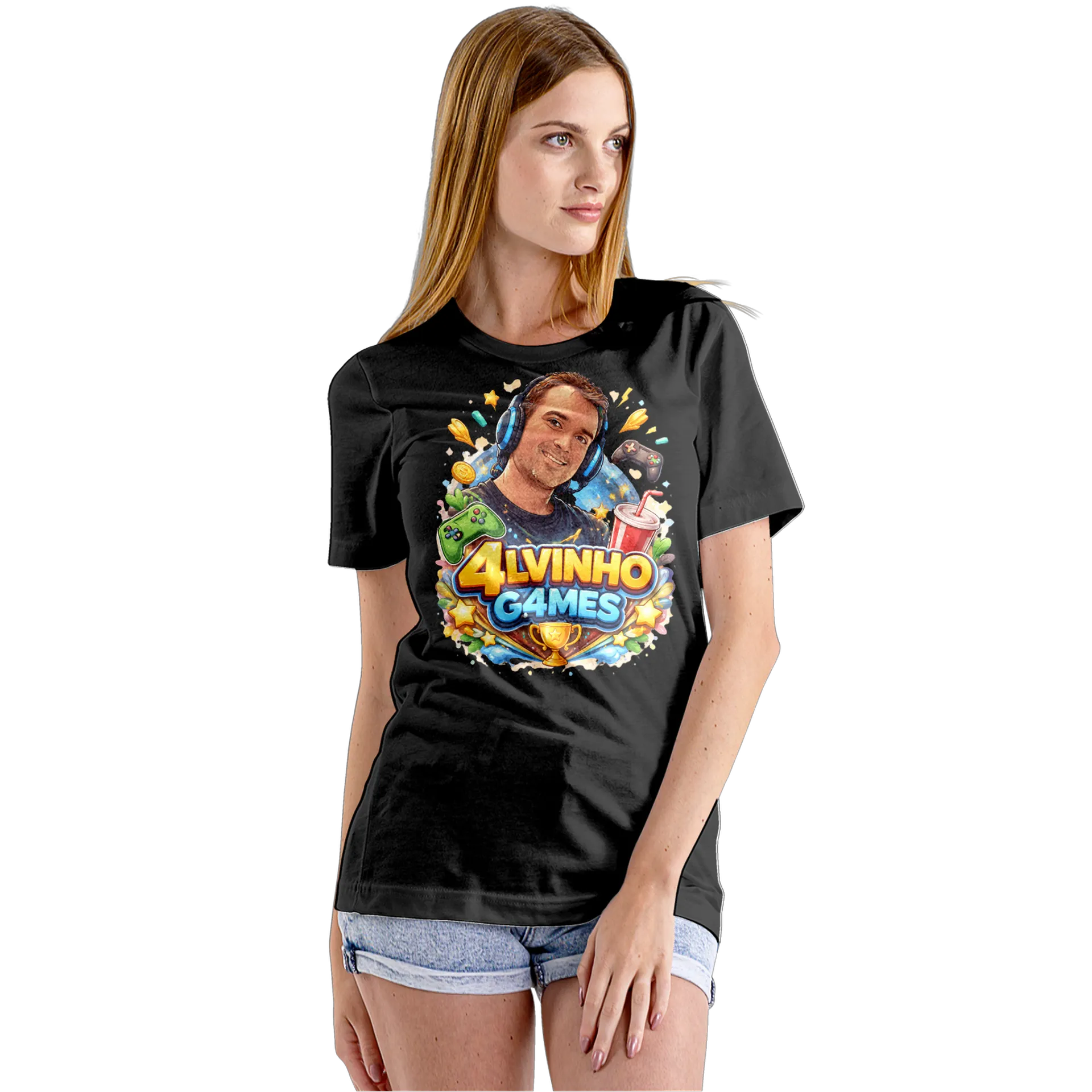 Babylook personalizado alvinho games 4 - Imagem 5