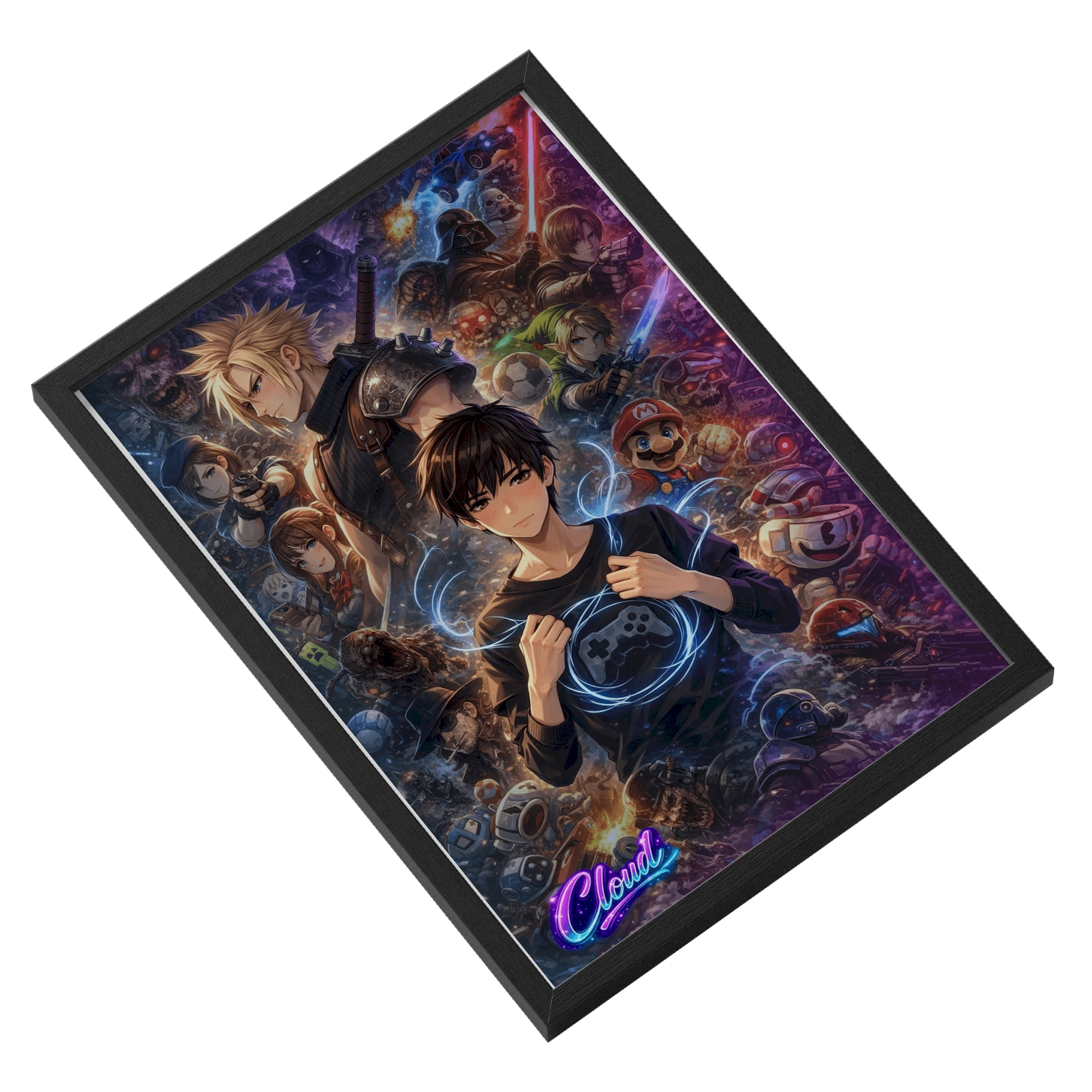 Quadro A3 Personalizado: Transforme Sua Decoração! de Cloud_stf7