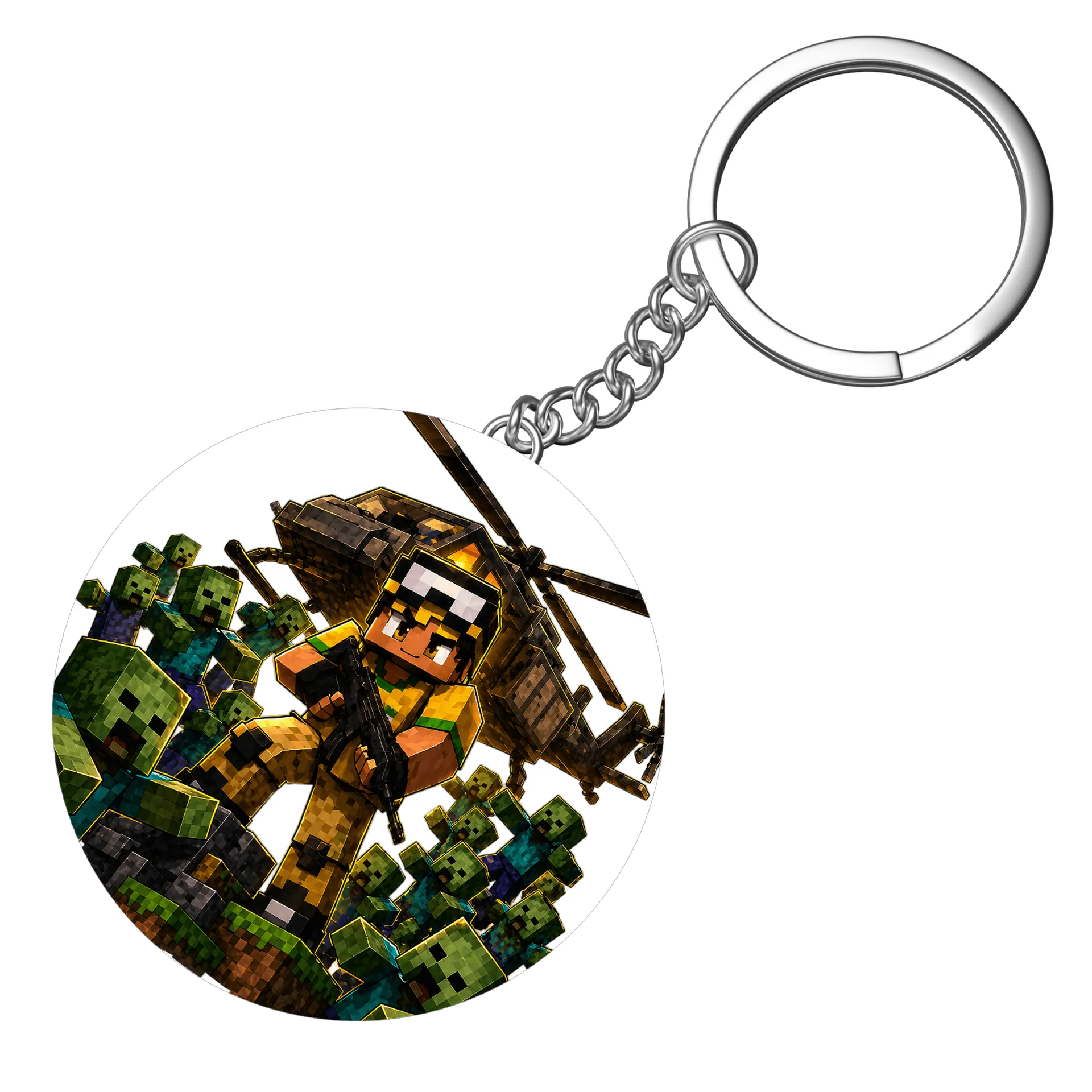 Chaveiro Oficial Atleta Minecraft | Colecionável - Imagem 4