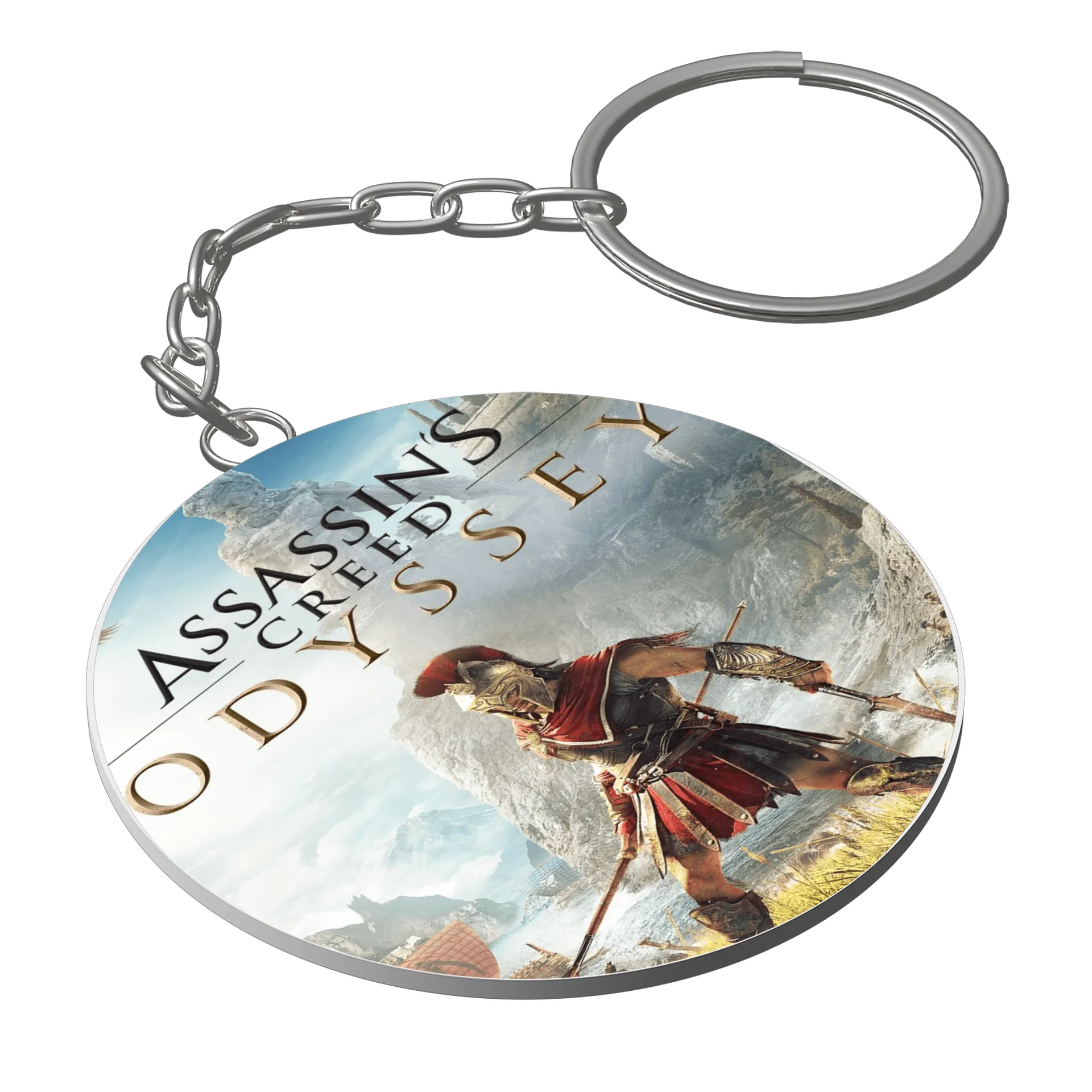 Chaveiro personalizado de assassin’s creed - Imagem 1