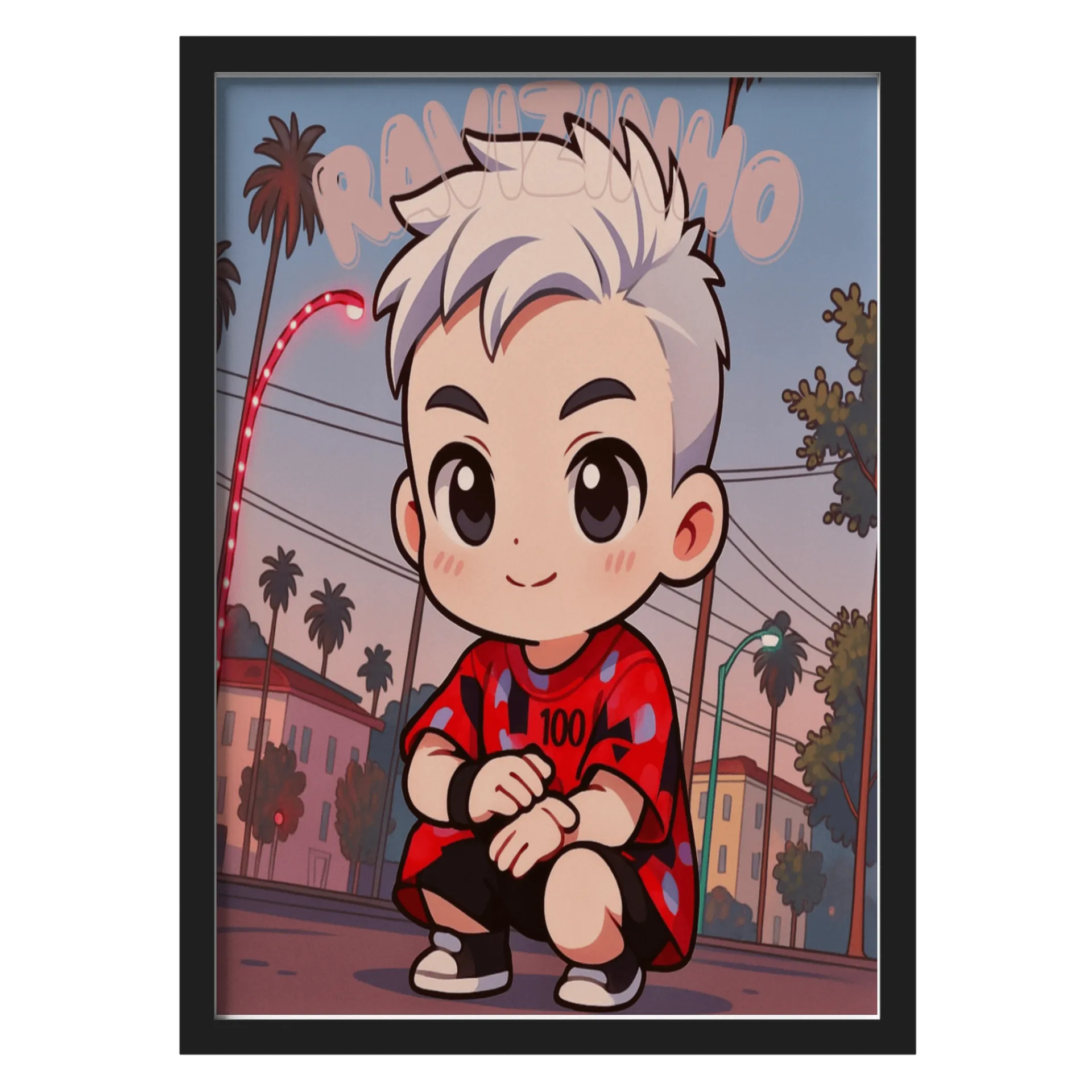 Quadro A3 personalizado do ravinho de ravi_jr