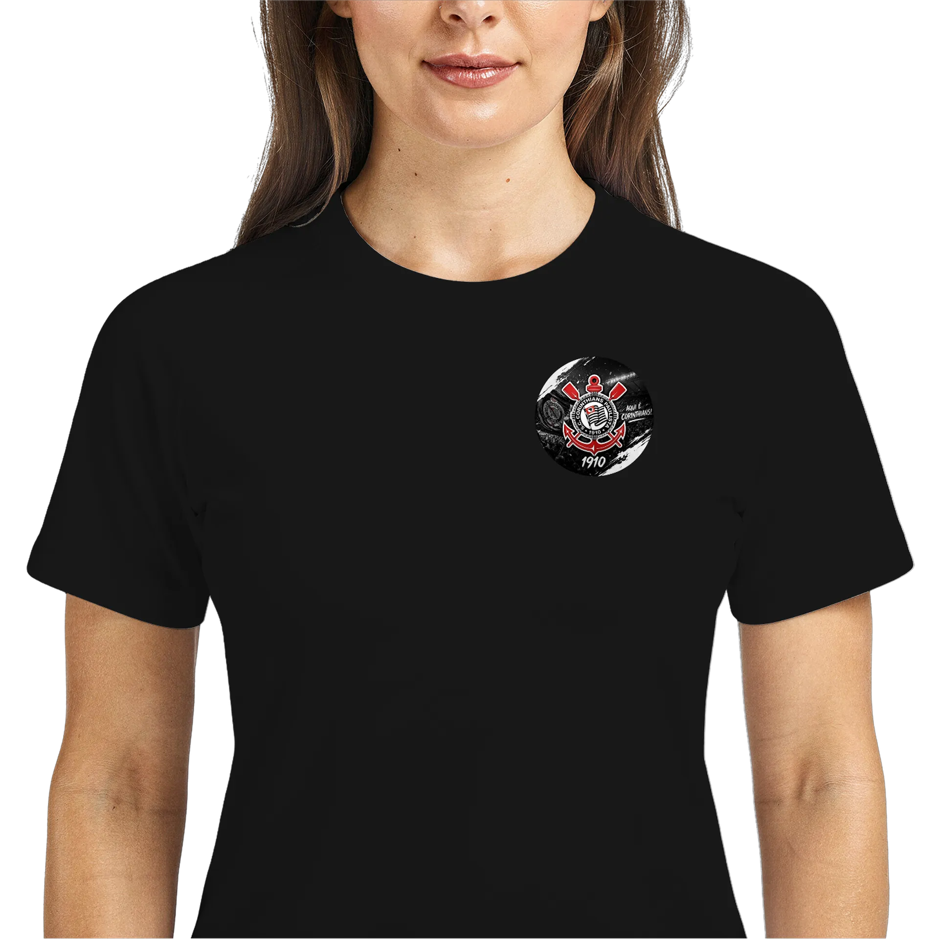 Camiseta Dry Fit Estampa Corinthians Dragon Ball 100% - Imagem 3