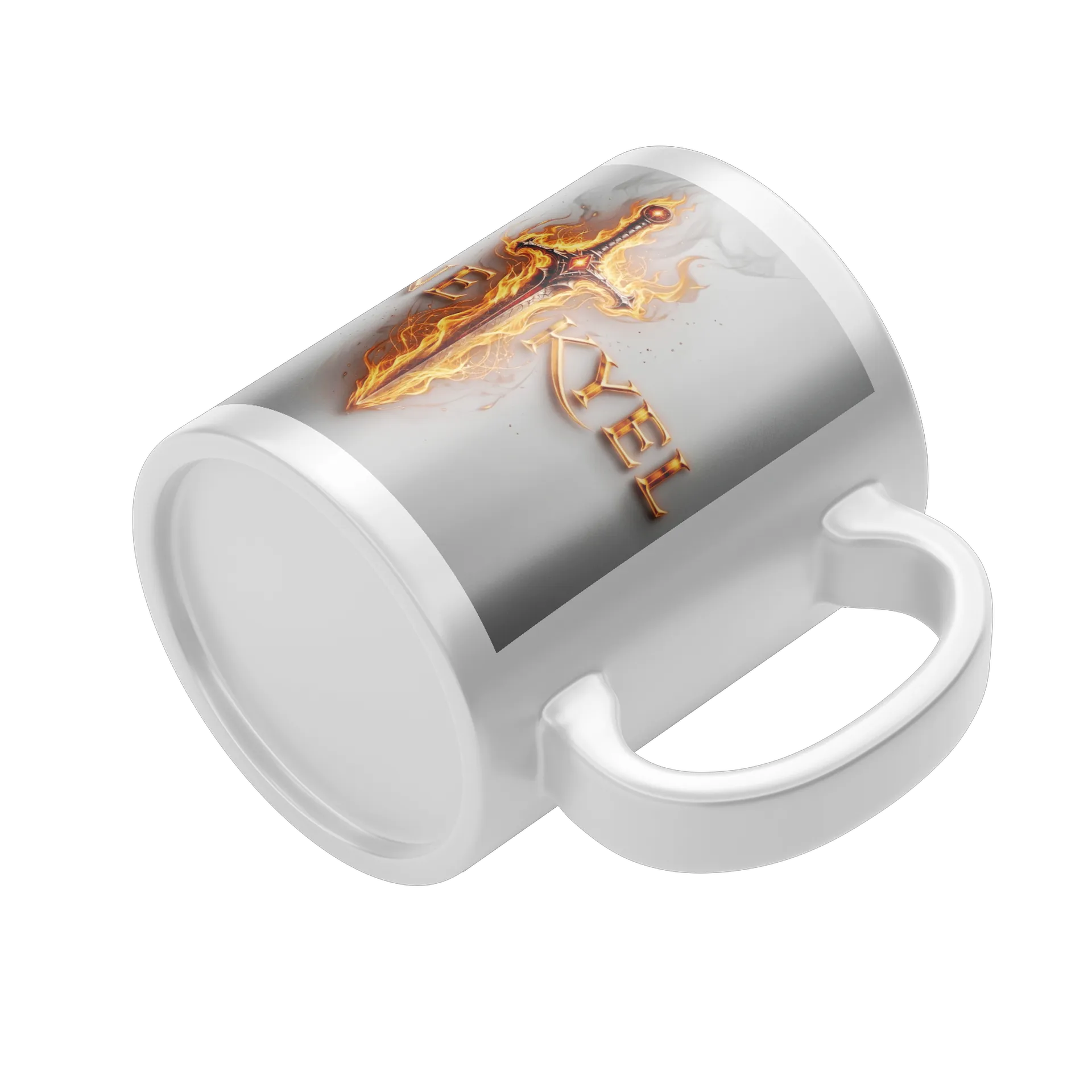 Caneca Porcelana Logotipo One Kyel 325ml - Imagem 4