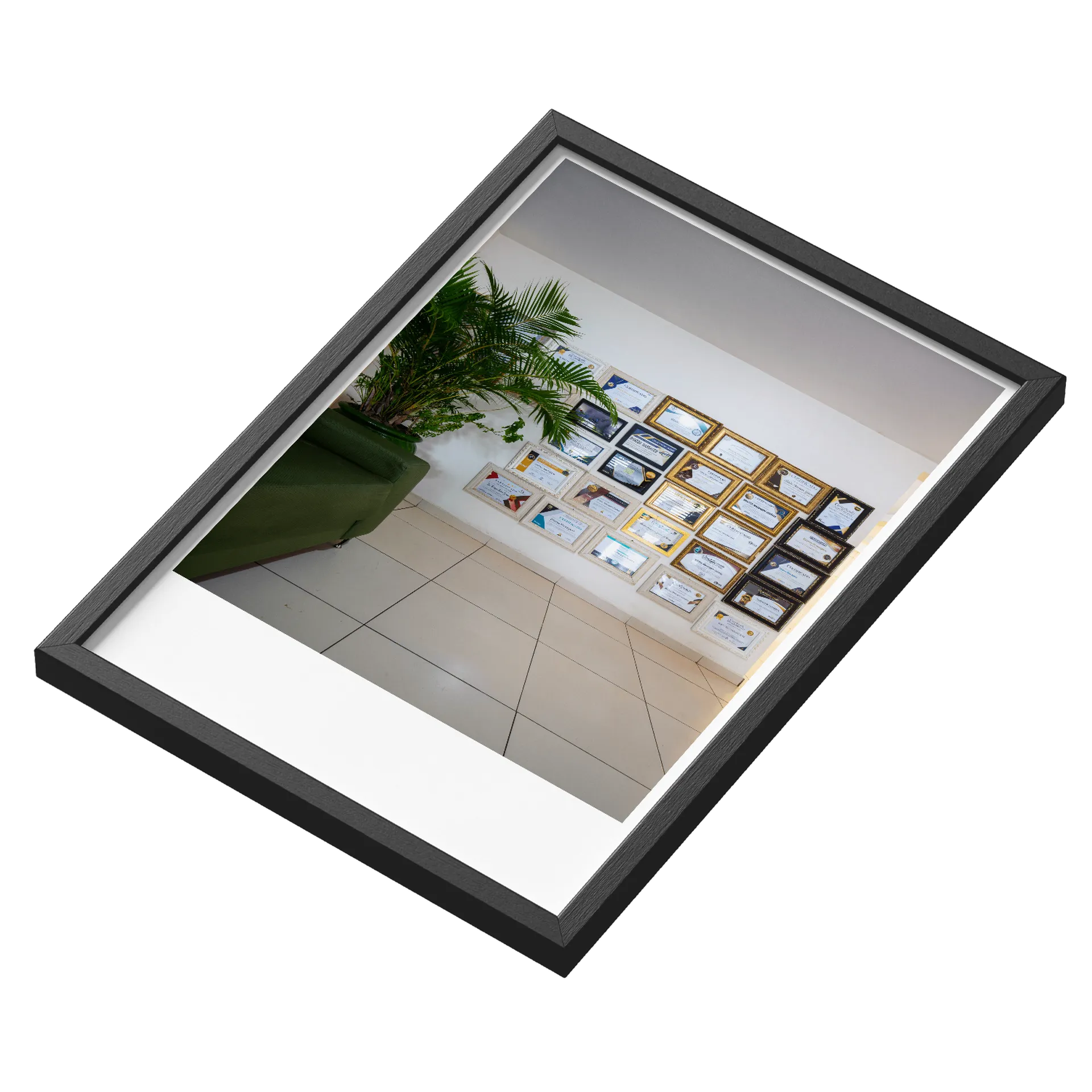 Quadro Gato Astronauta Neon A3 MDf Vidro de Shiatsu personalizados — imagem 3 de 3