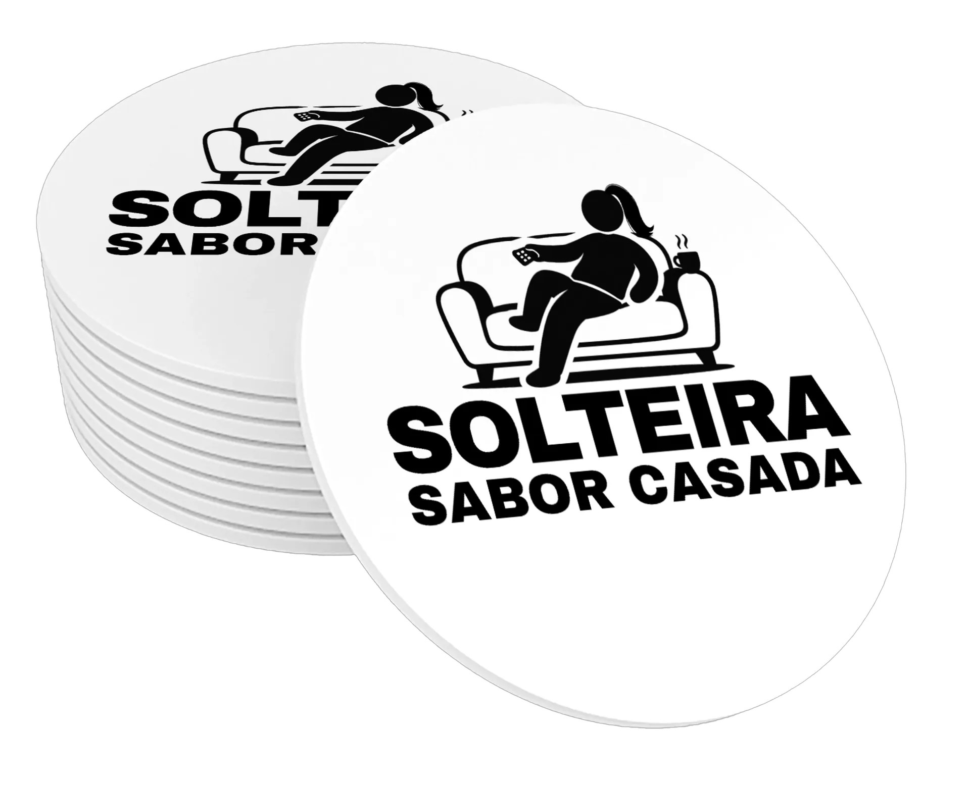 Porta-copos Solteiro Sabor Casado - Imagem 1