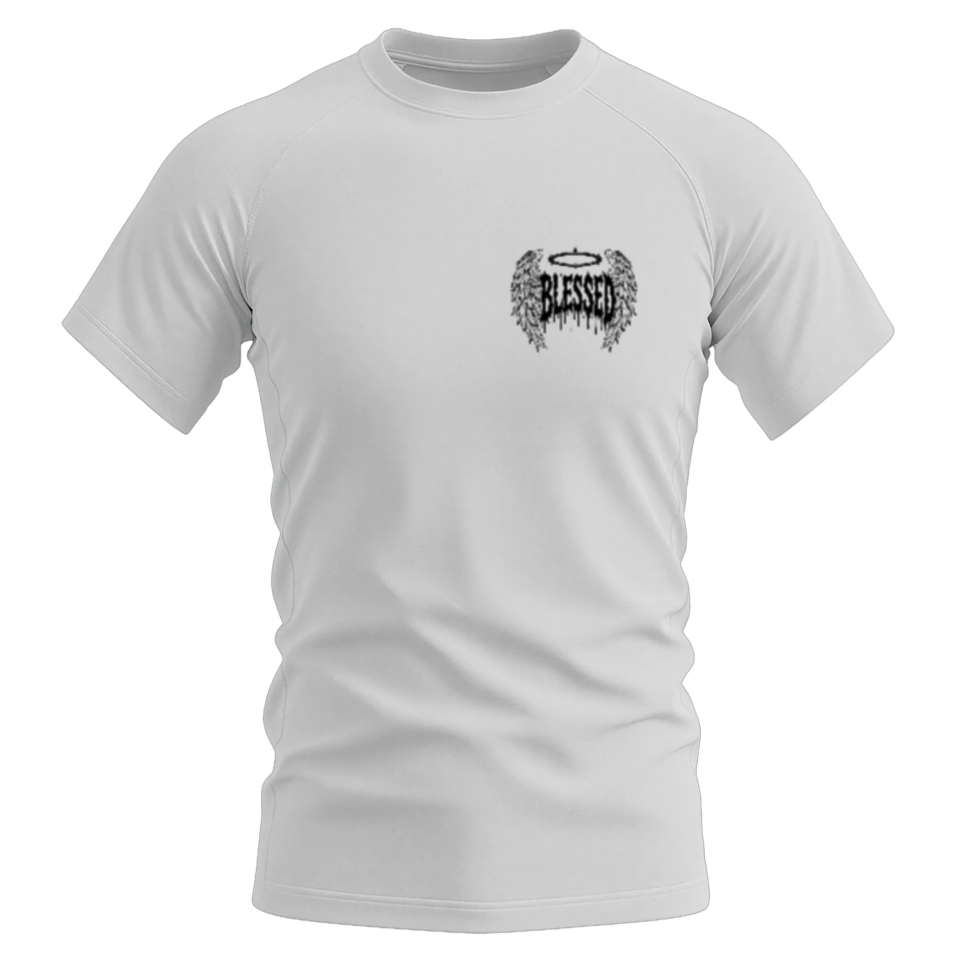Camiseta Dry-Fit CMB "Blessed" - Branco - Imagem 1