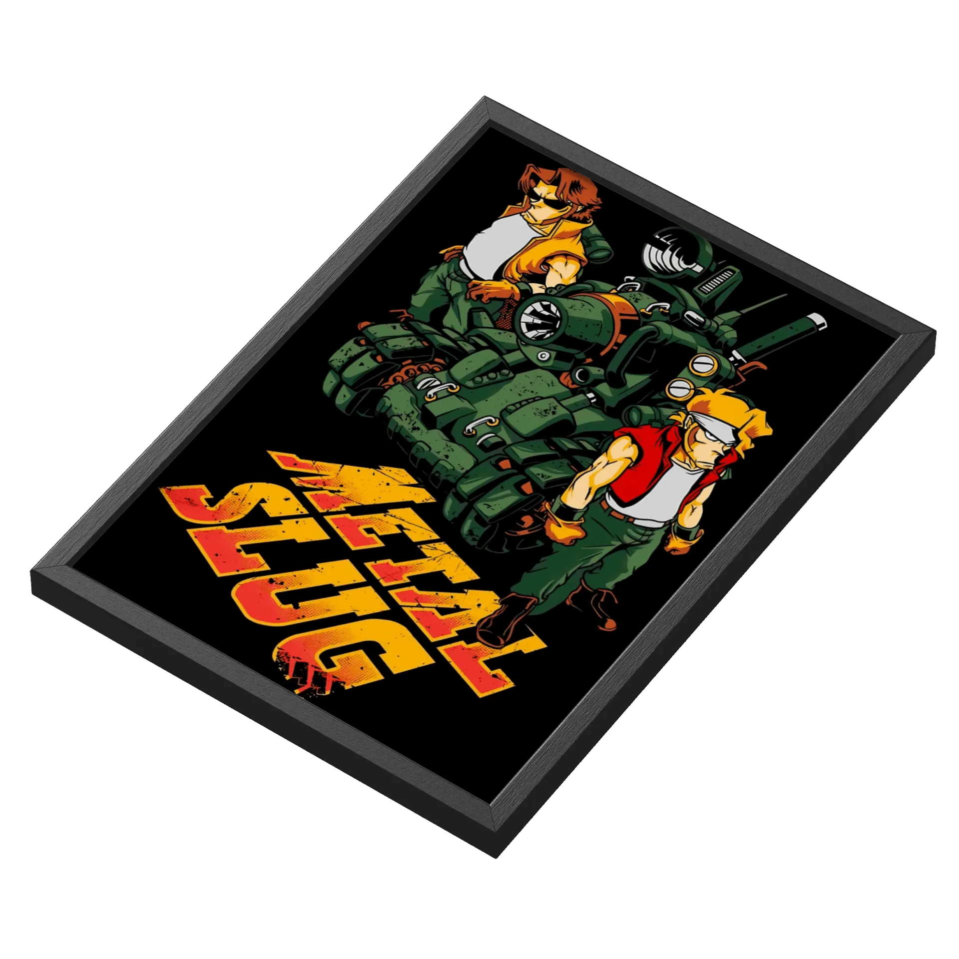 Quadro A3 Com Vidro - METAL SLUG - Imagem 3