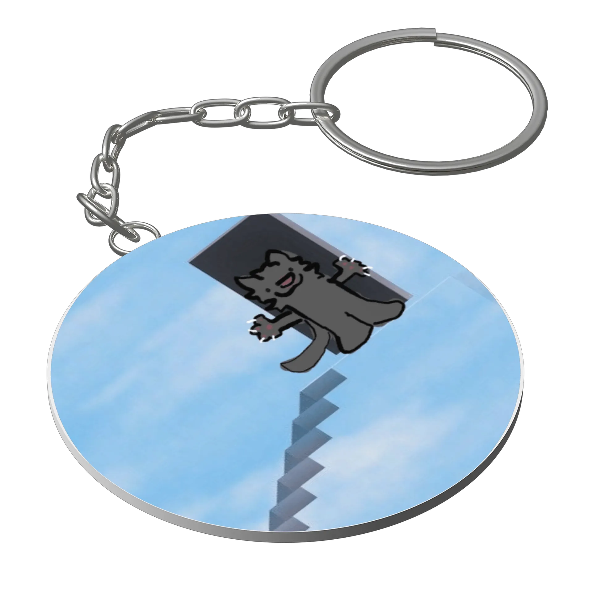 Chaveiro MDF Personagem - Obg pelo show 5x5cm - Imagem 1