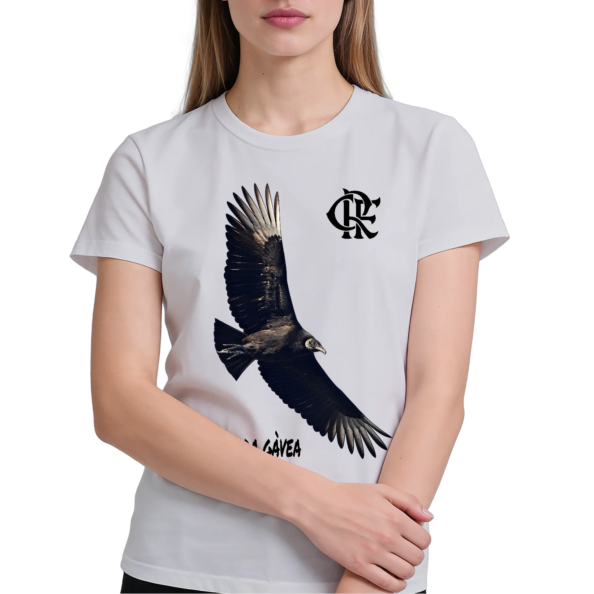 Camiseta URUBU DA GÁVEA Realista 100% Algodão - Imagem 3
