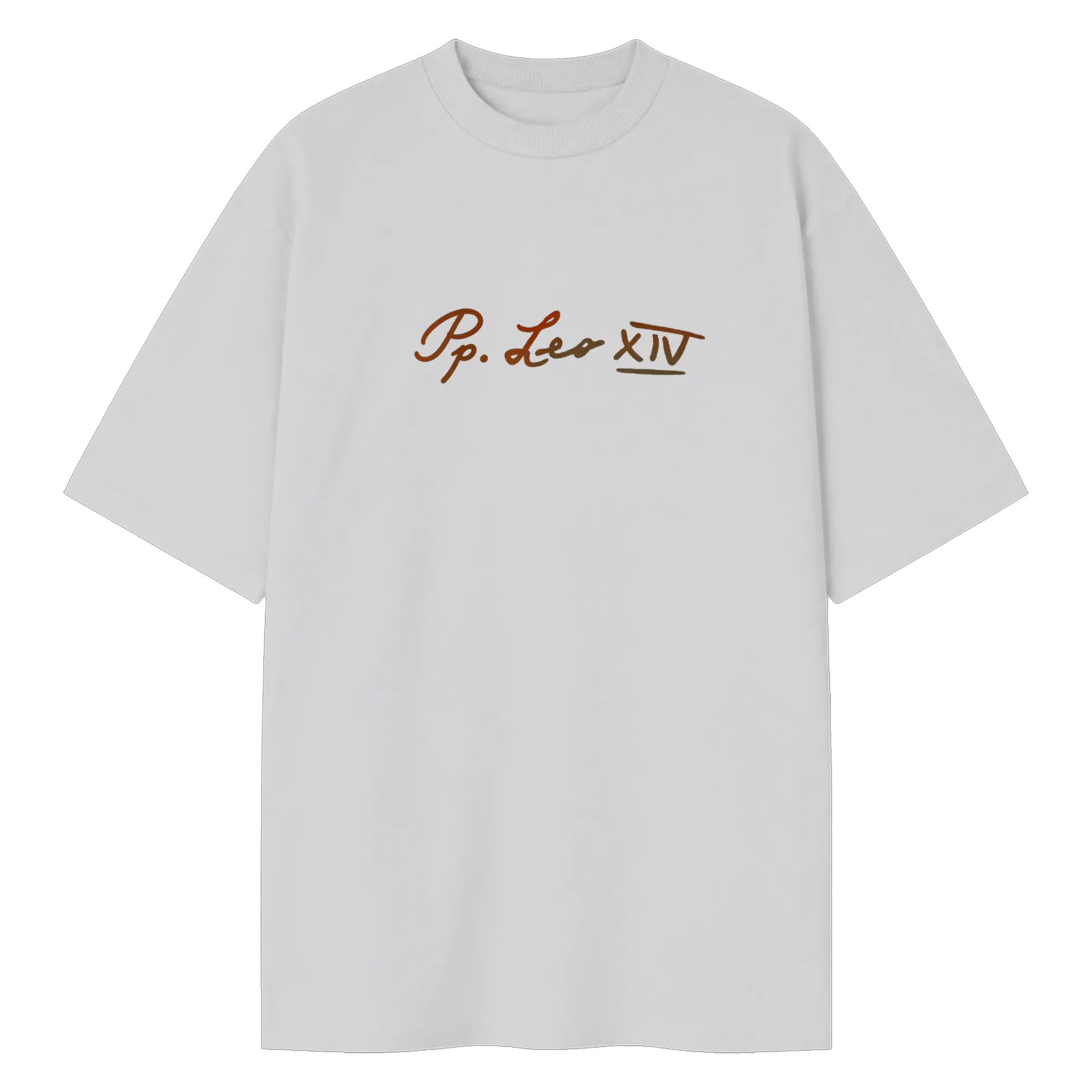 Camiseta Oversized - Papa Leo XIV de VERITAS