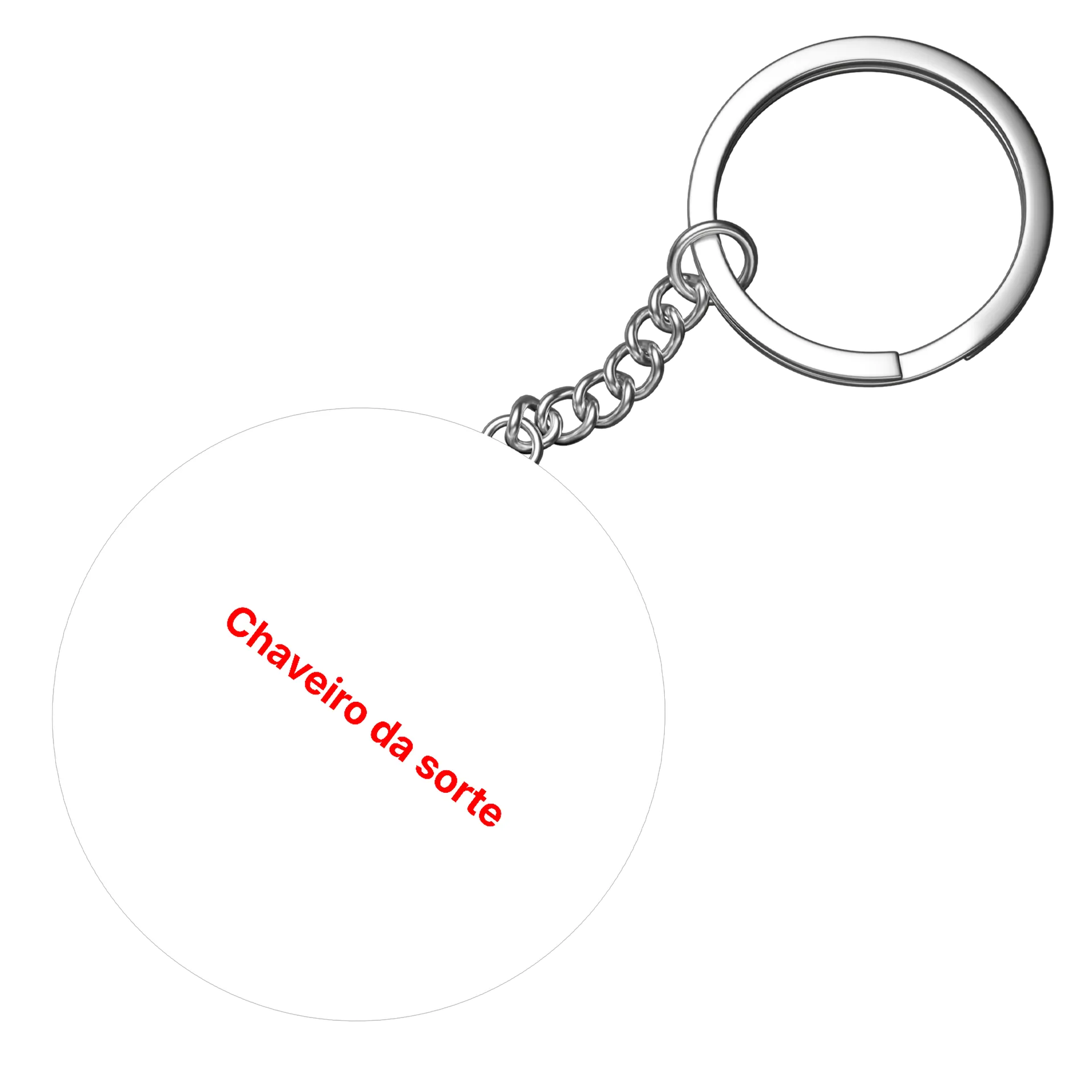 Chaveiro MDF Chaveiro da Sorte Personalizado - Imagem 4