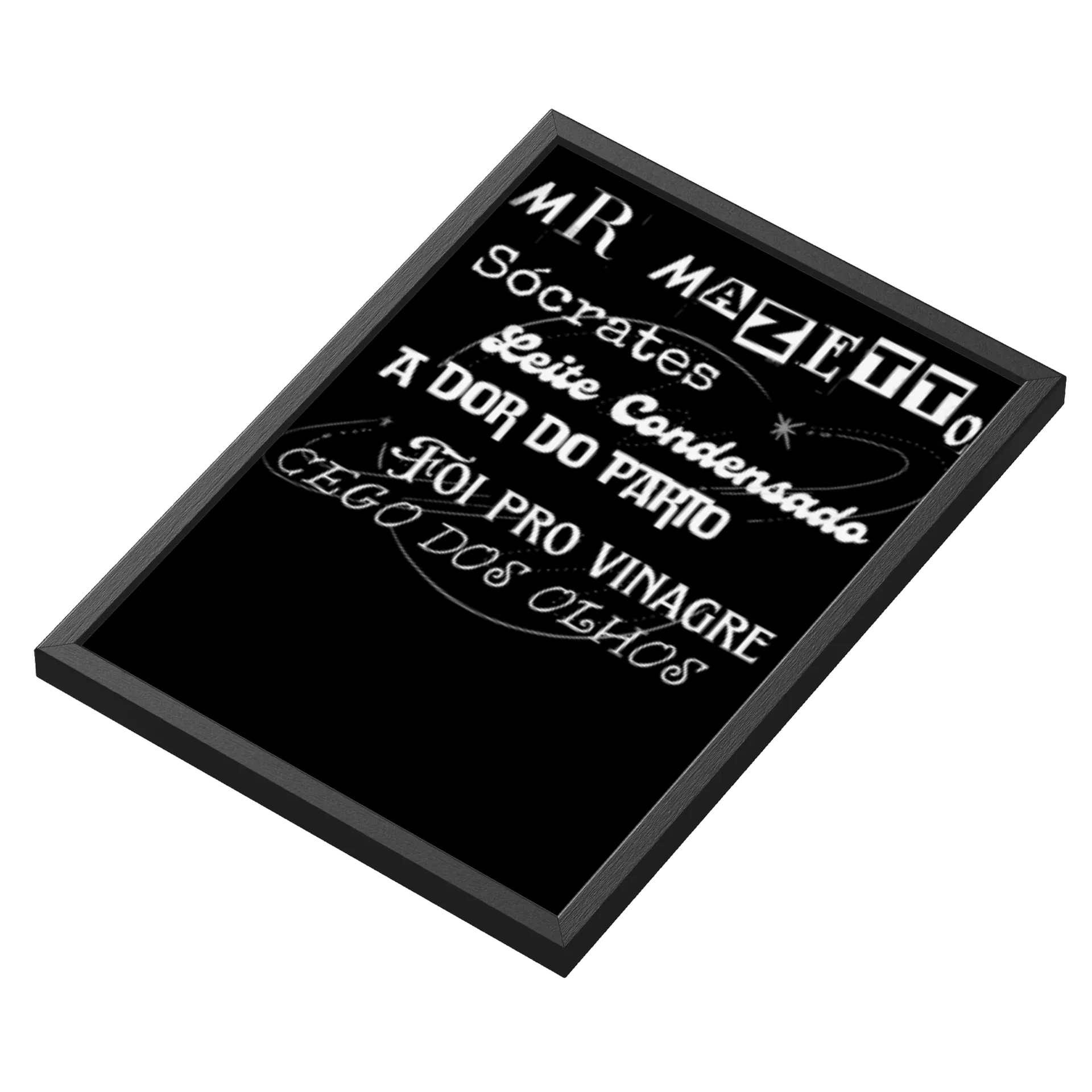 Quadro A3 Live On - Imagem 3