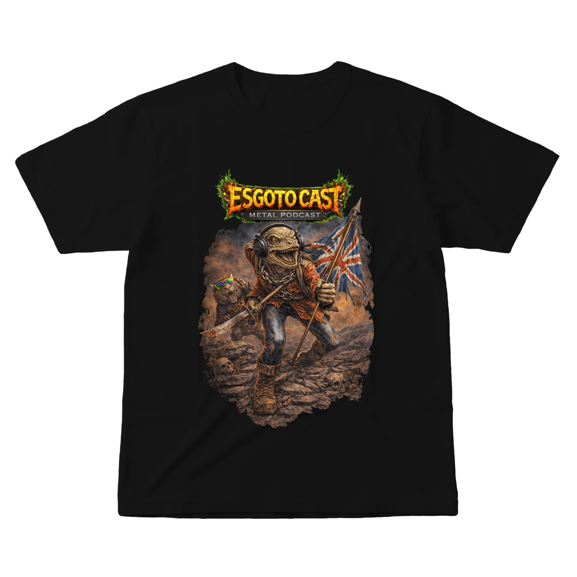 Camiseta personalizada de Esgoto Cast