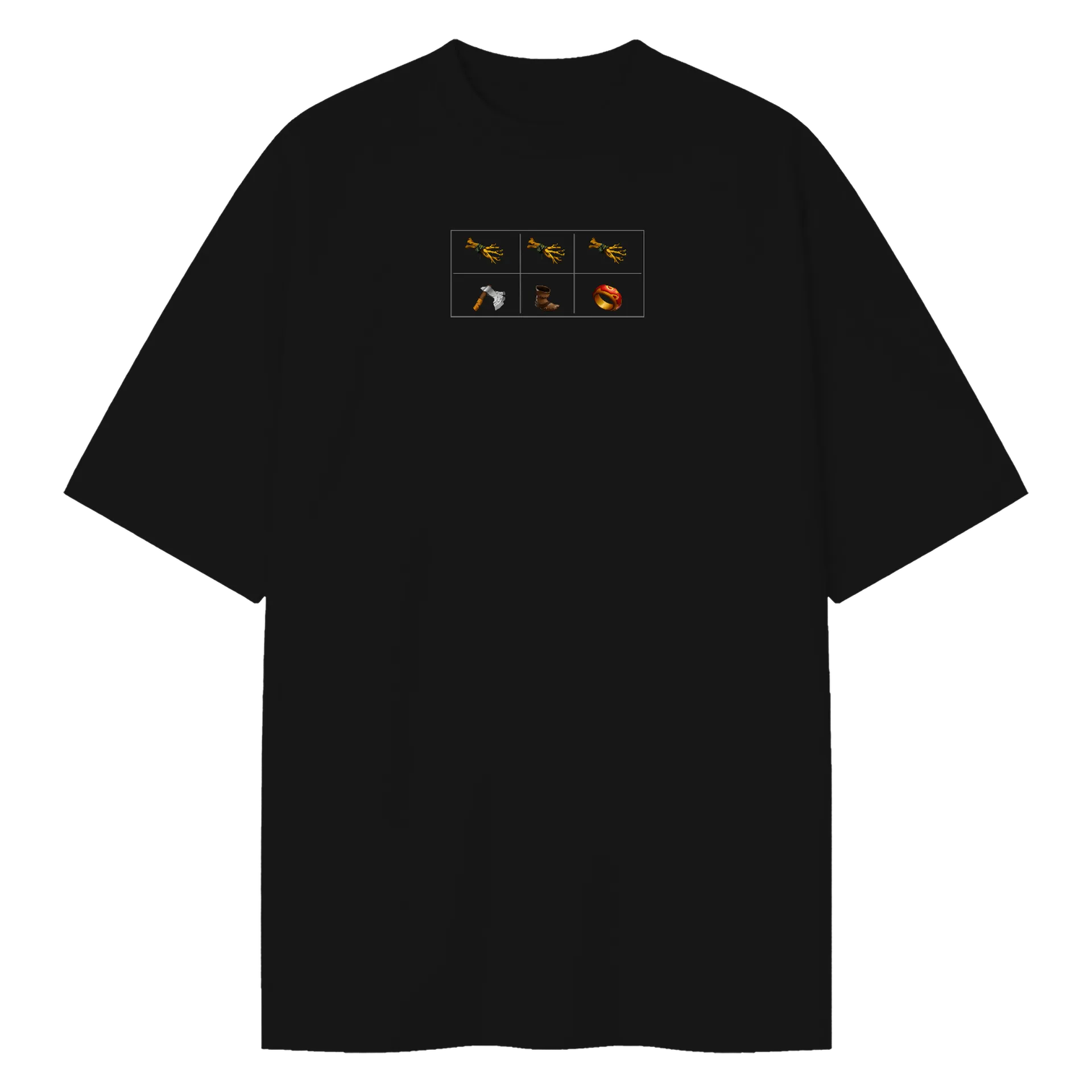 Camiseta Oversized Itens - Imagem 1