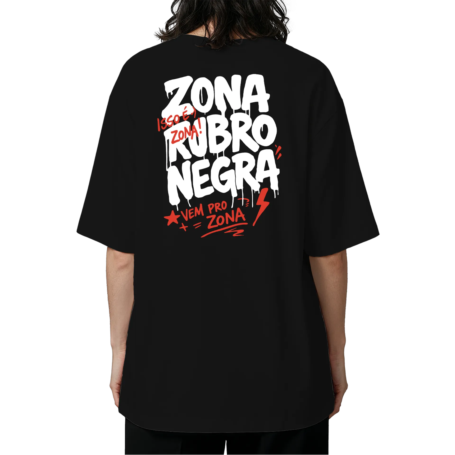 Camisa Isso é Zona Oversized - Imagem 5