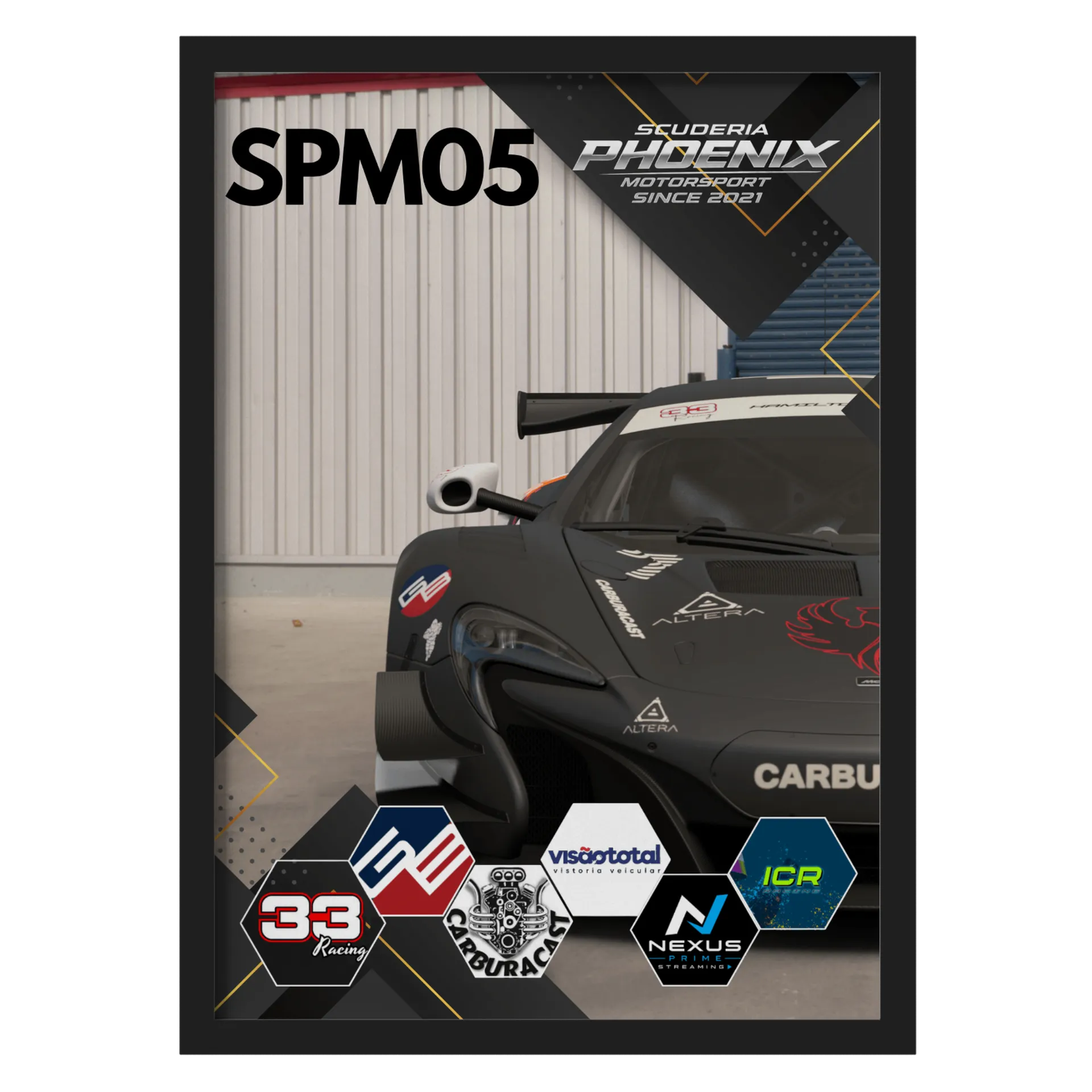 Quadro McLaren SPM05 Livery 2024 - Imagem 1
