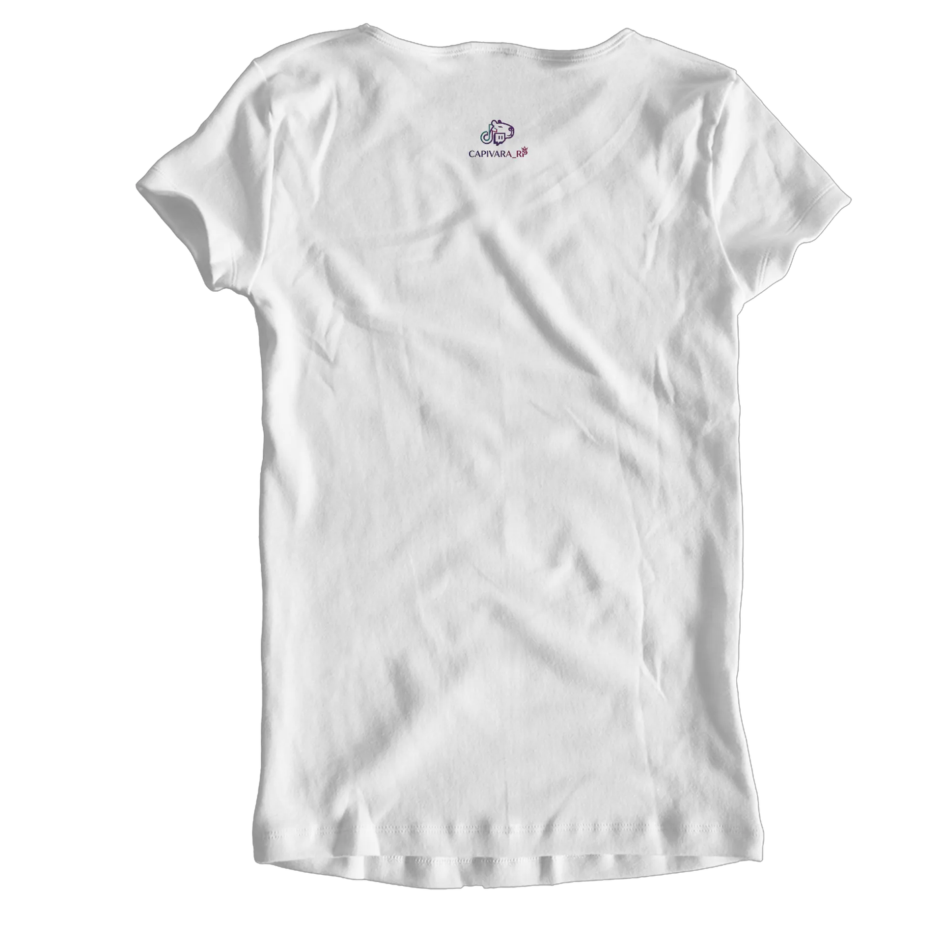 Camiseta Babylook Capivara Gamer Estampa Personalizada de Capivara_RP